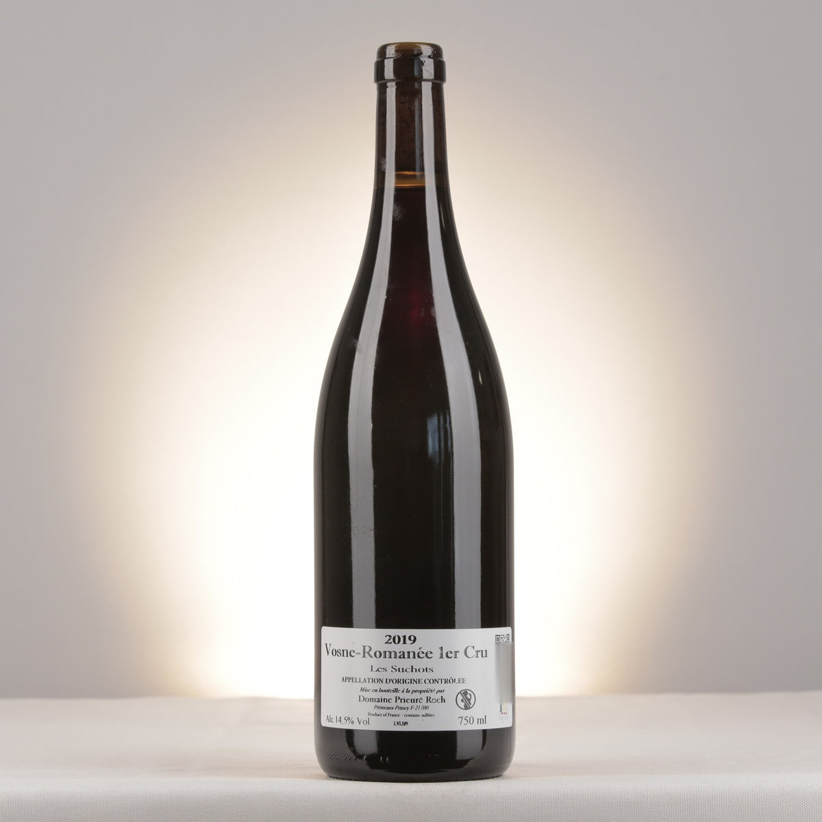 Prieuré Roch Vosne-Romanée Les Suchots 1er Cru 2019 Bottle back