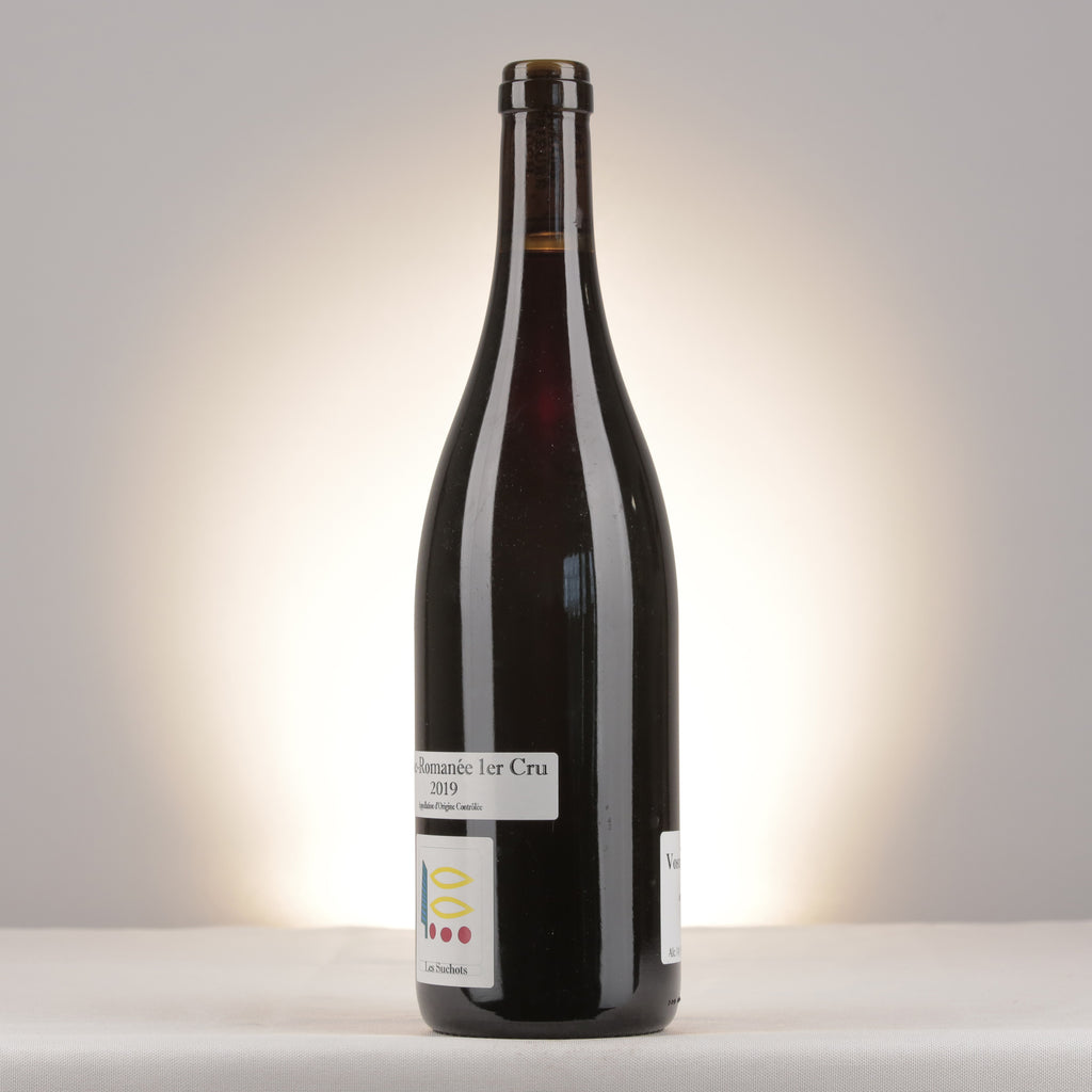 Prieuré Roch Vosne-Romanée Les Suchots 1er Cru 2019 Bottle turned left