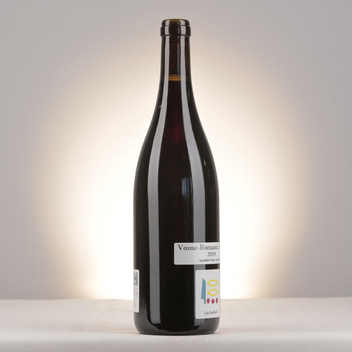 Prieuré Roch Vosne-Romanée Les Suchots 1er Cru 2019 Bottle turned right