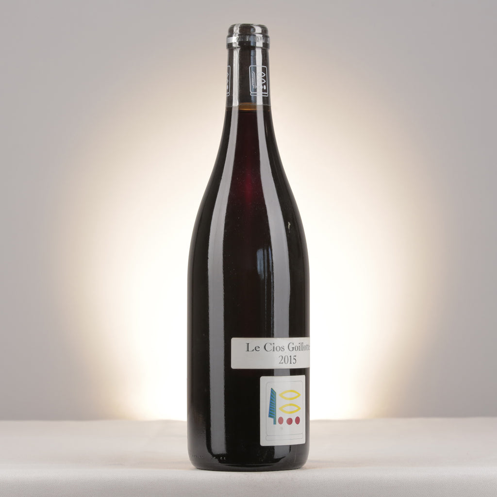 Prieuré Roch Vosne-Romanée Le Clos Goillotte 2015 Bottle turned right