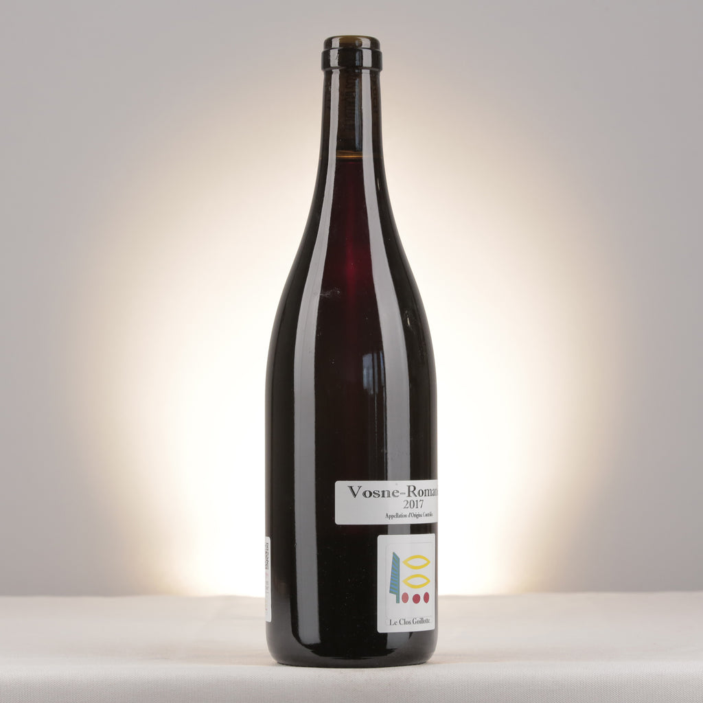 Prieuré Roch Vosne-Romanée Le Clos Goillotte 2017 Bottle turned right