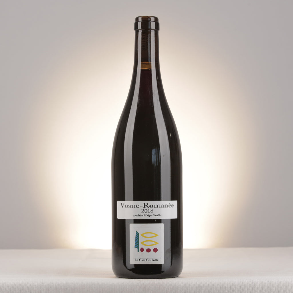 Prieuré Roch Vosne-Romanée Le Clos Goillotte 2018 Bottle front