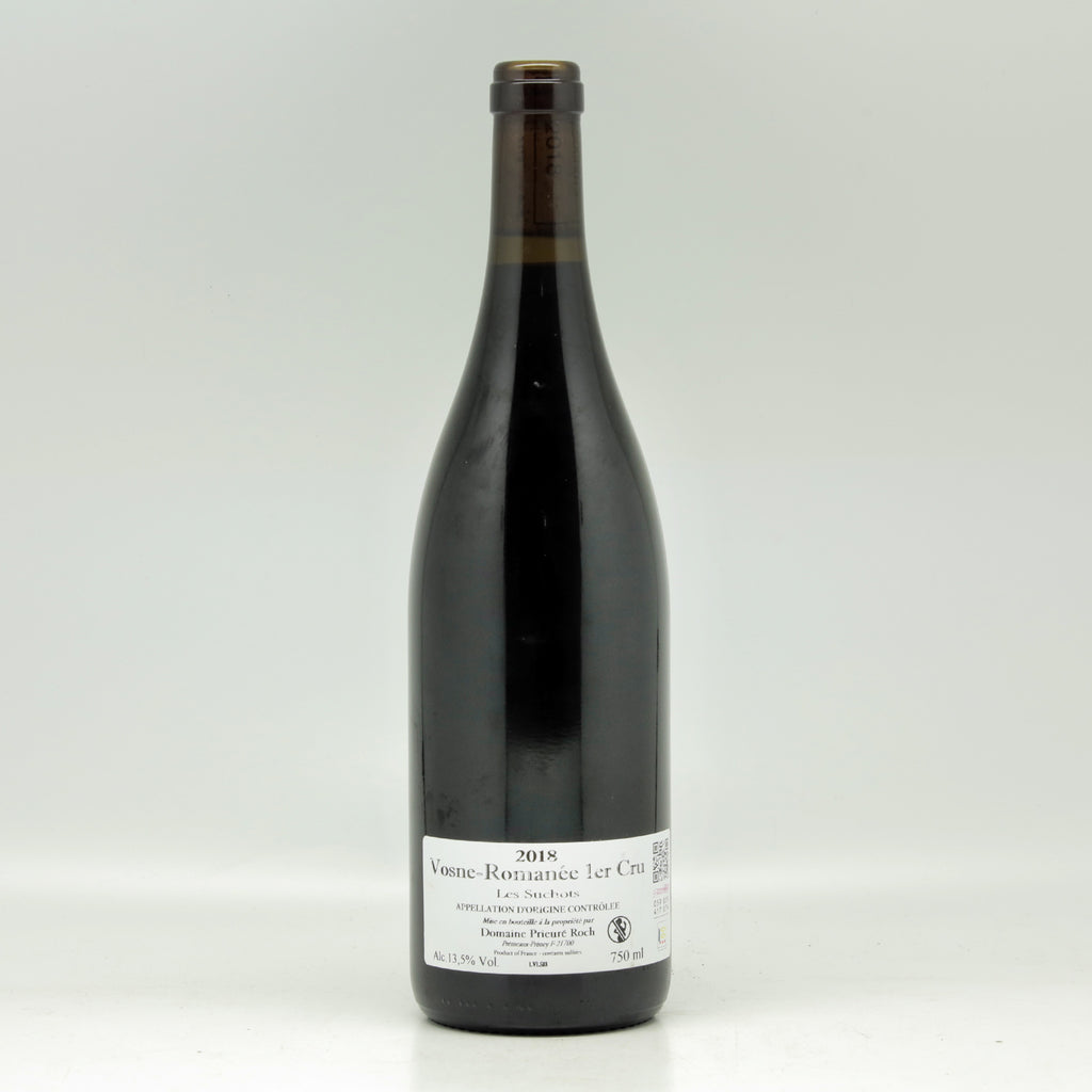 Domaine Prieuré Roch Vosnes Romanée Les Suchots 1er Cru 2018 Red wine Bottle