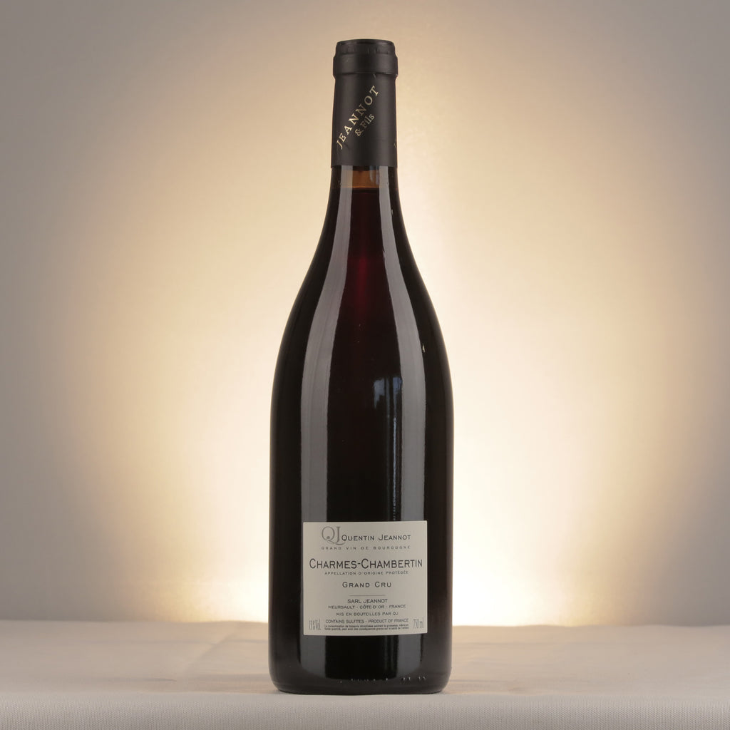 Quentin Jeannot Charmes-Chambertin Grand Cru 2021 Bottle back