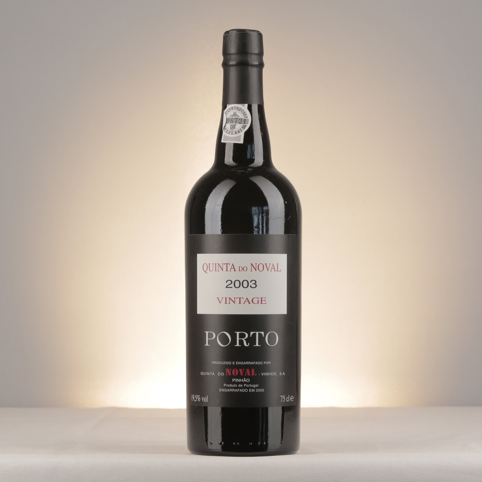 Quinta do Noval Vintage 2003 Bottle front