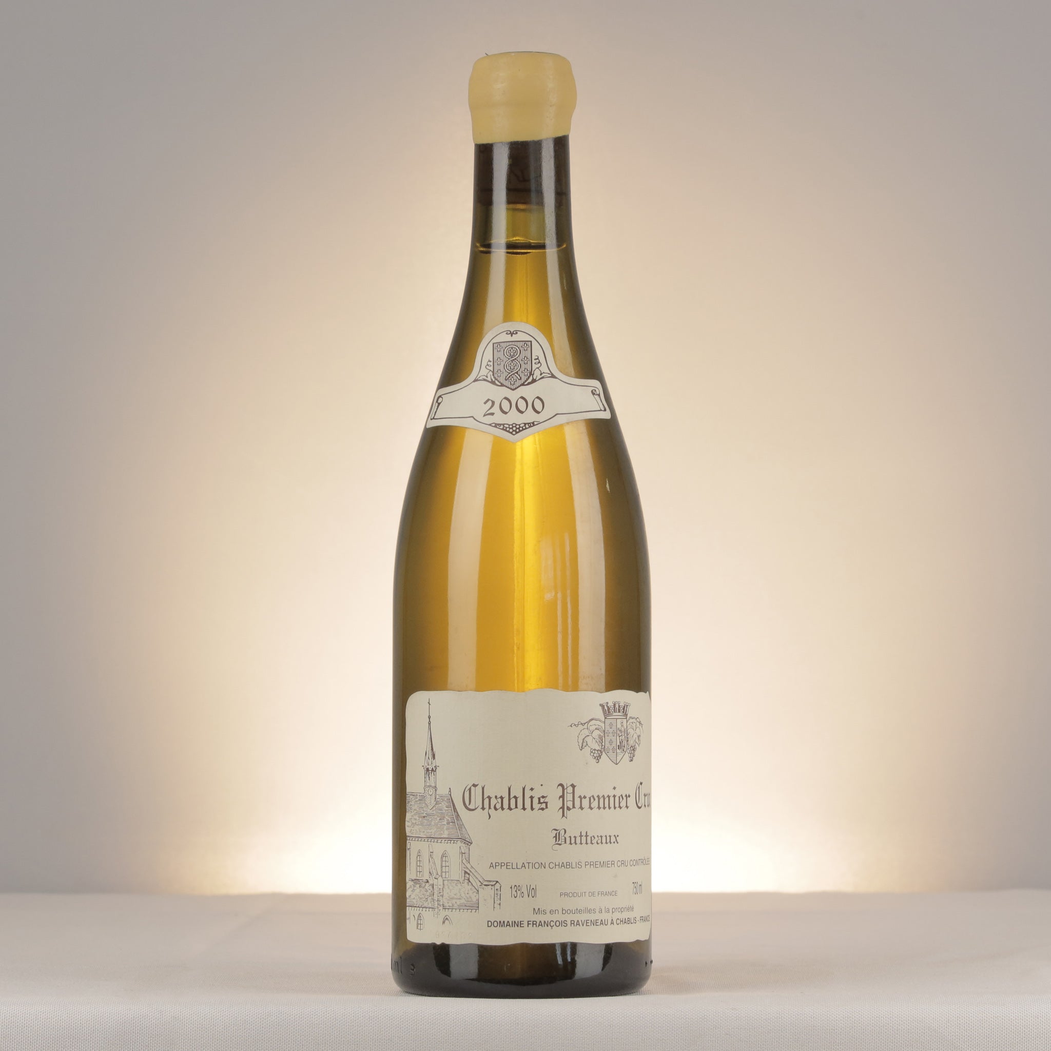 François Raveneau Chablis 1er Cru Butteaux 2000 Bottle front