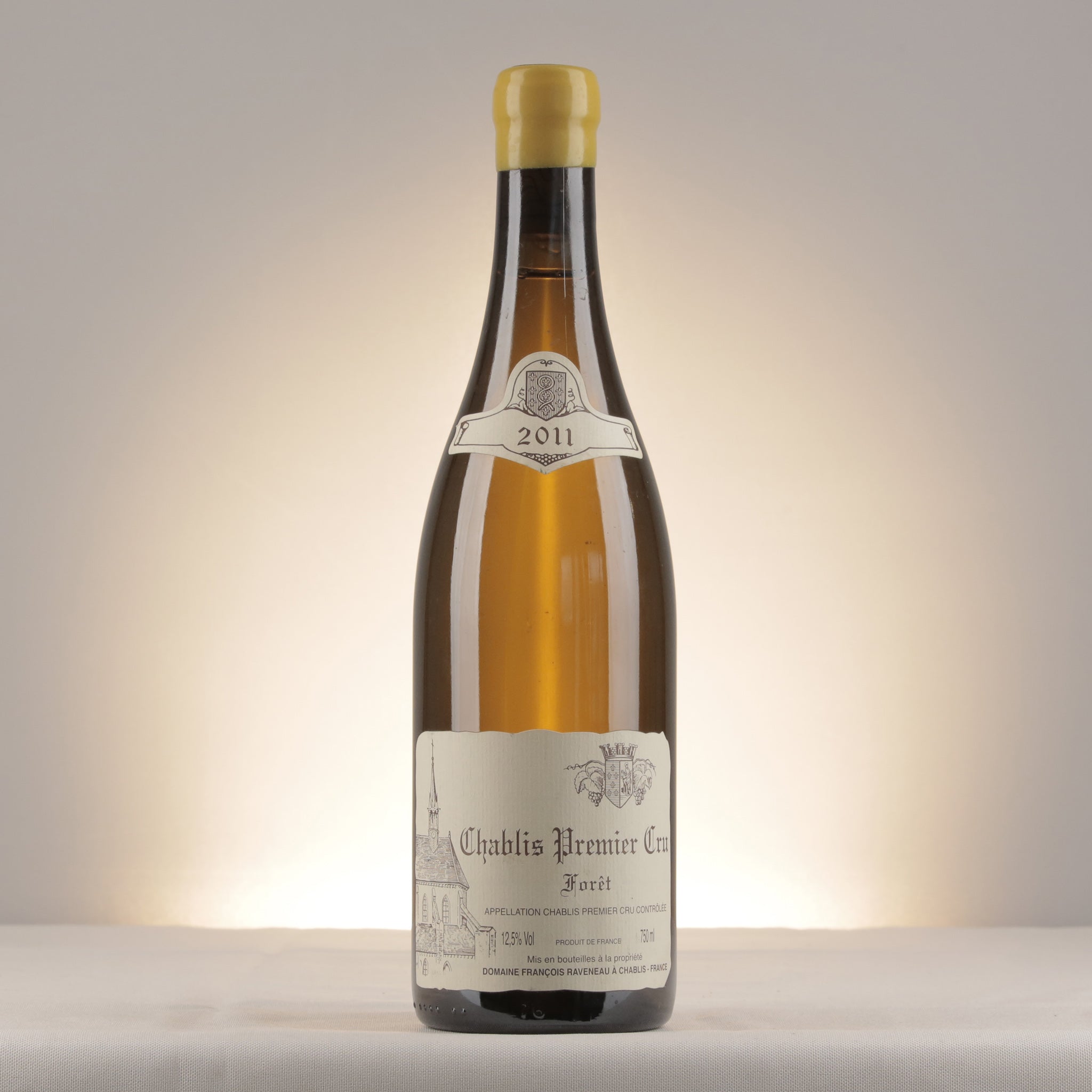 François Raveneau Chablis 1er Cru Forêt 2011 Bottle front