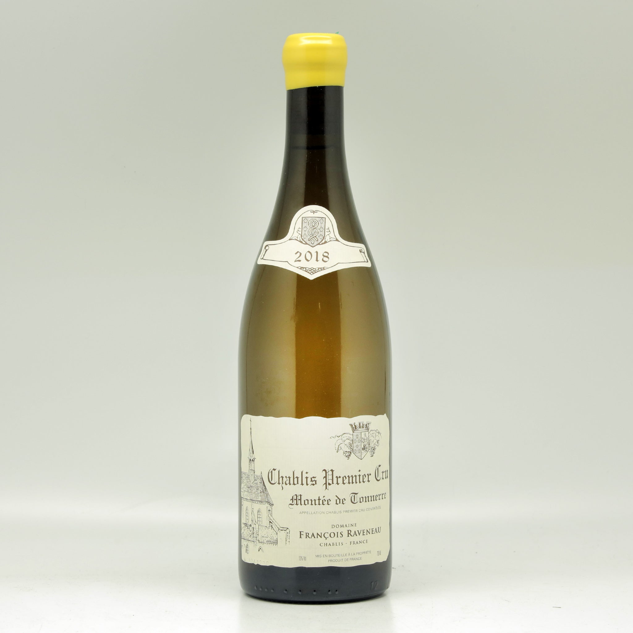 Domaine Raveneau François Chablis 1er Cru Montée de Tonnerre 2018 White wine Bottle