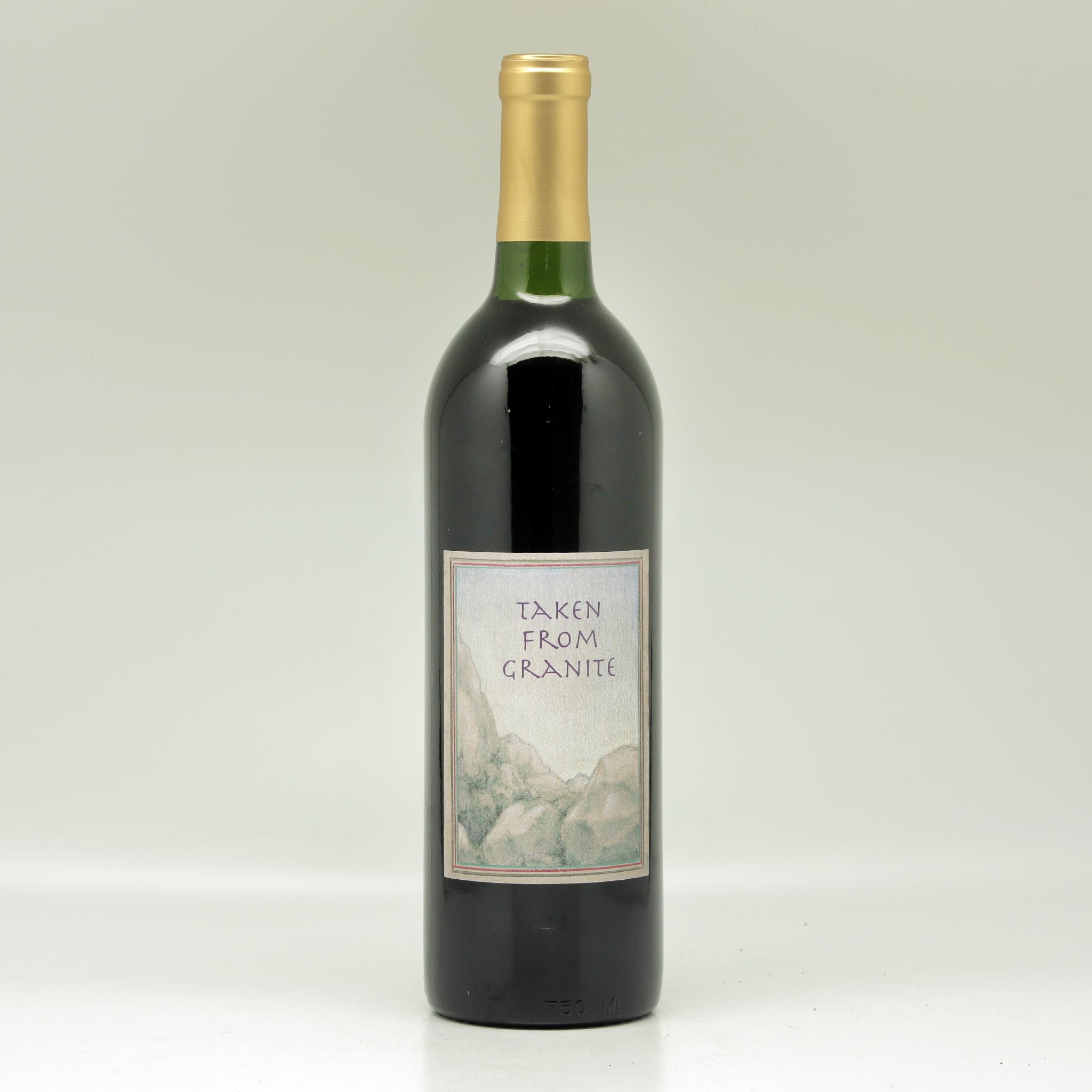 Renaissance Vineyards North Yuba, Taken from Granite "Elegance" 2000 Red wine Bottle