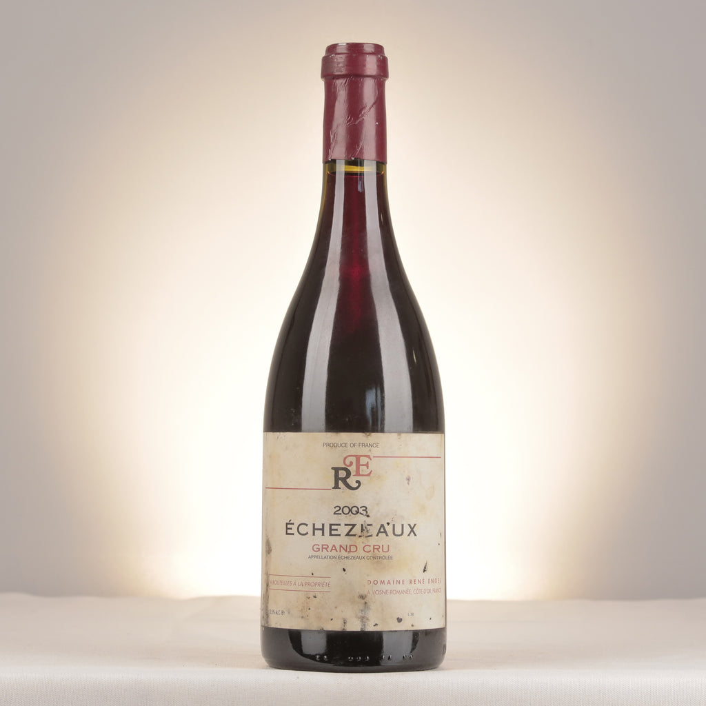 Domaine René Engel Échezeaux Grand Cru 2003 Bottle front