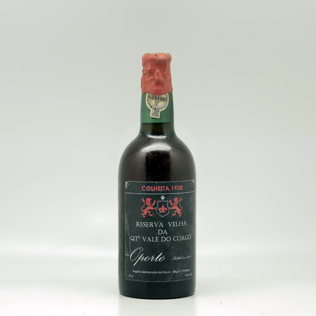 Sociedade dos Vinhos do Alto Corgo Reserva Velha Da Qta Vale Do Corgo Alto Corgo Colheita 1930 Fortified Wine Bottle