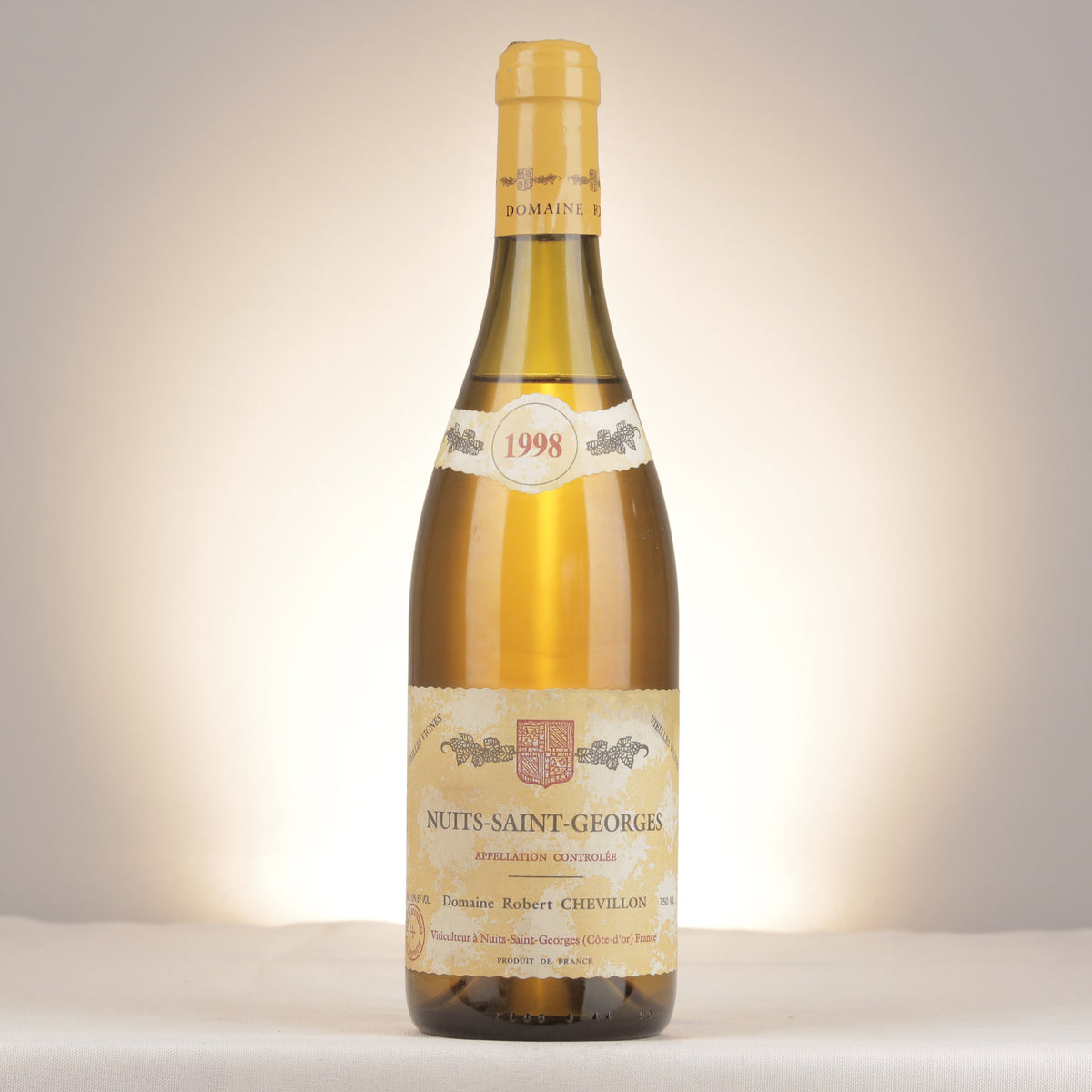 Robert Chevillon Nuits-Saint-Georges Vieilles Vignes Blanc 1998 Bottle front (lot 1375)