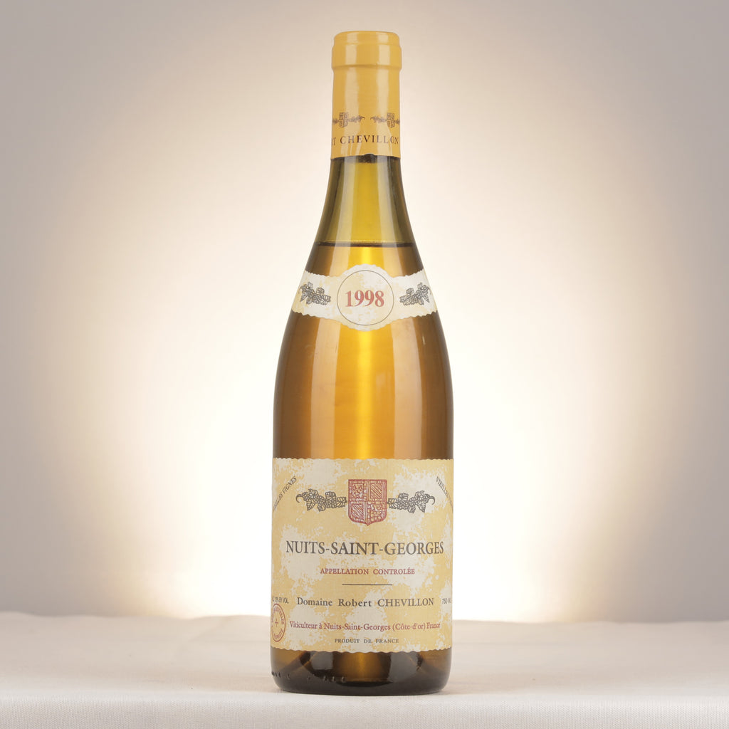 Robert Chevillon Nuits-Saint-Georges Vieilles Vignes Blanc 1998 Bottle front (lot 3f8d)