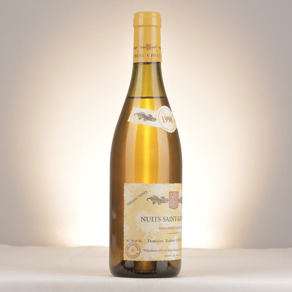 Robert Chevillon Nuits-Saint-Georges Vieilles Vignes Blanc 1998 Bottle turned right (lot 3f8d)