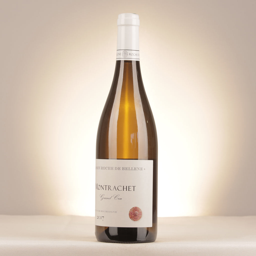 Roche de Bellene Montrachet Grand Cru 2017 Bottle turned left