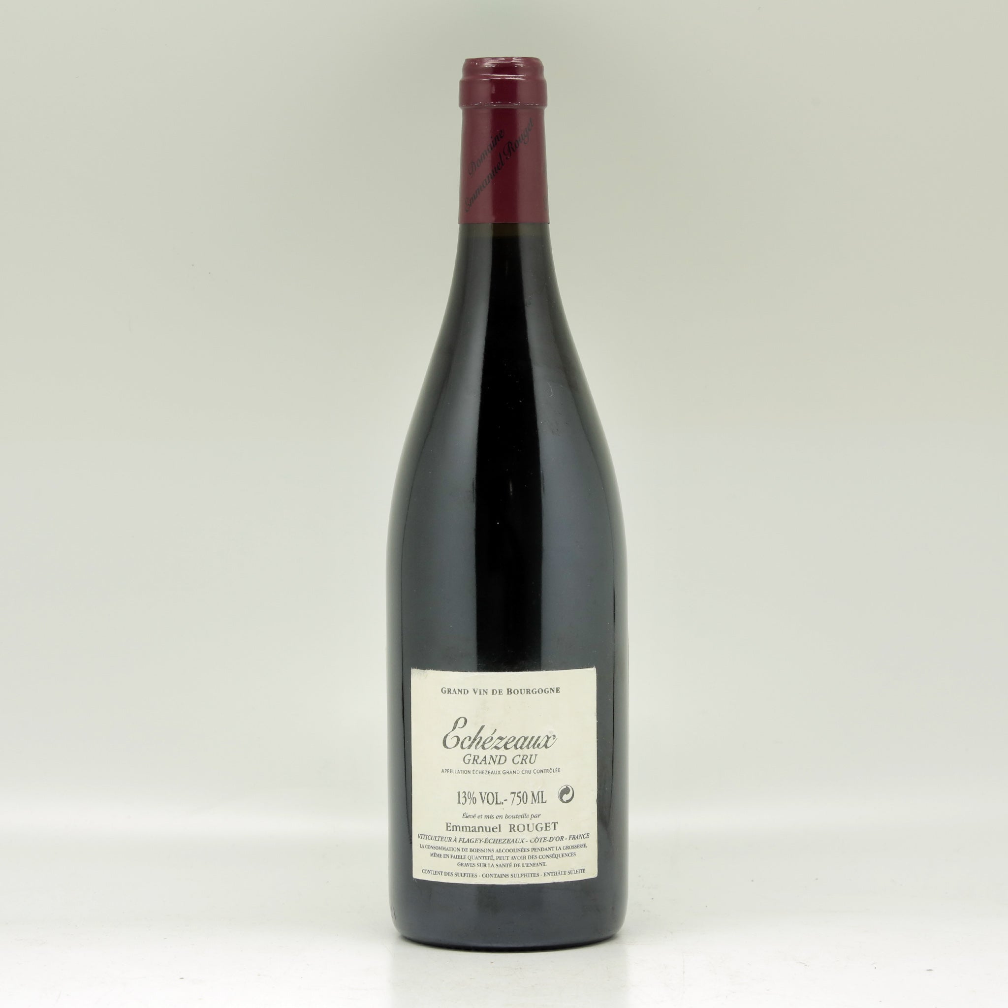 Domaine Rouget Emmanuel Echezeaux Grand Cru Red wine Bottle