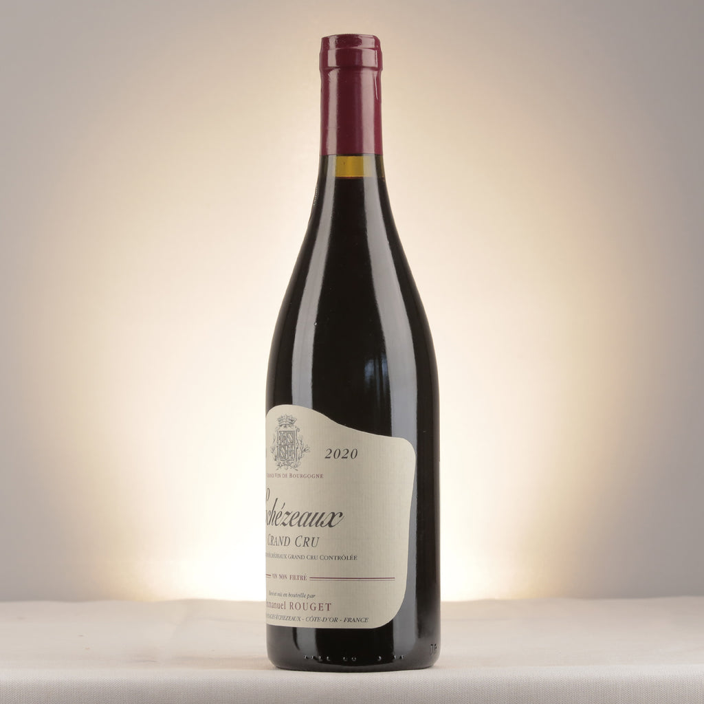Domaine Rouget Emmanuel Echezeaux Grand Cru 2020 Bottle detail