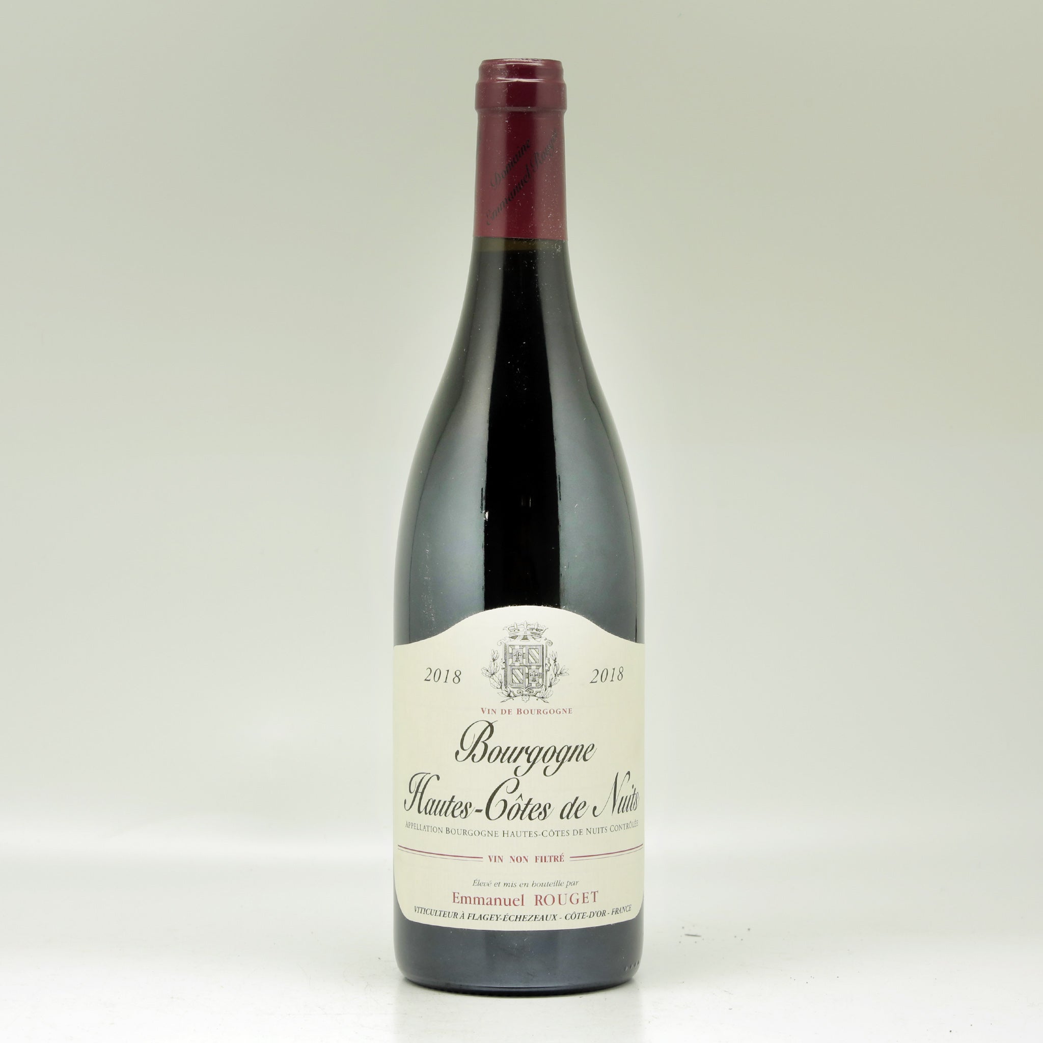 Domaine Rouget Emmanuel Hautes Côtes de Nuits 2018 Red wine Bottle