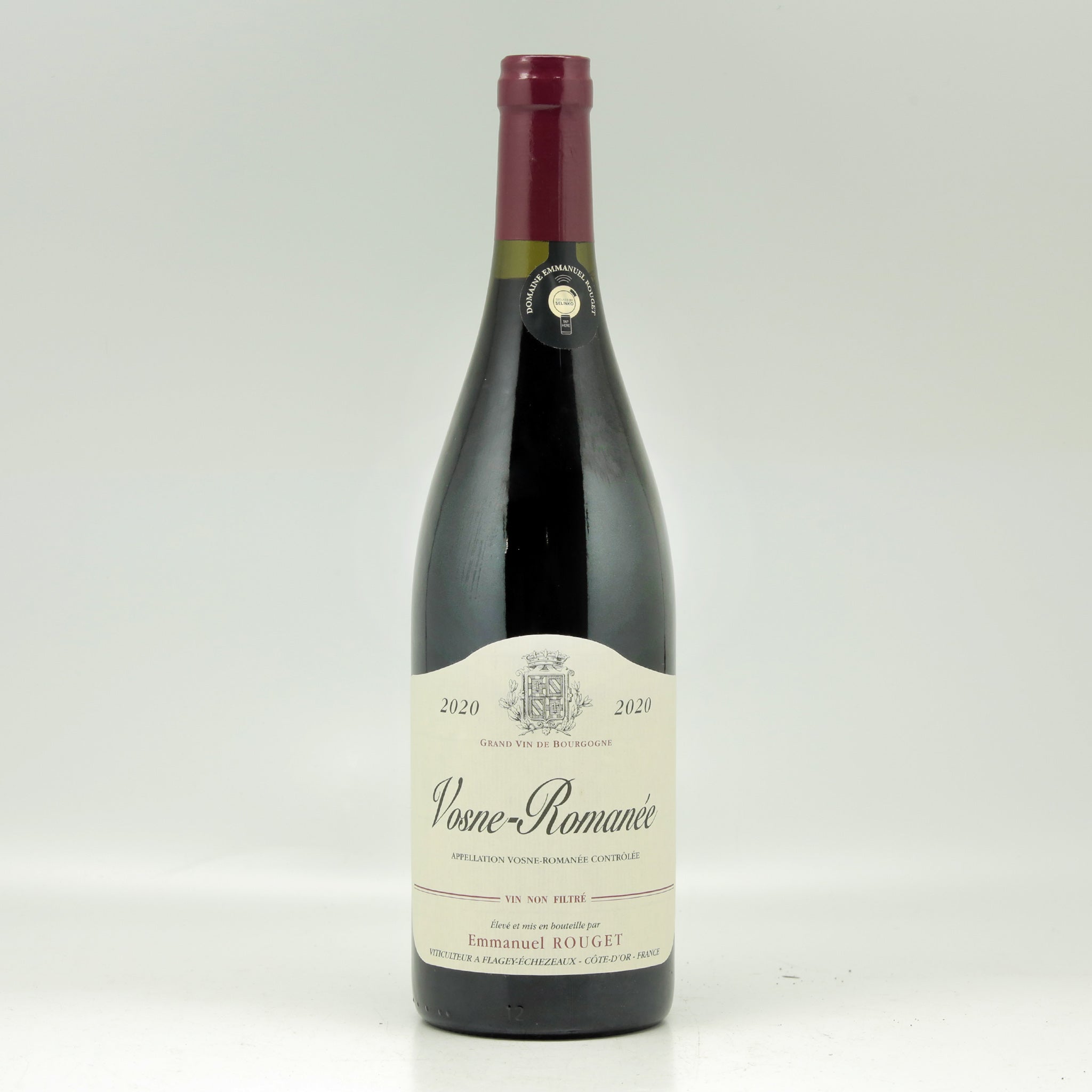 Domaine Rouget Emmanuel Vosne-Romanée Village 2020 Red wine Bottle