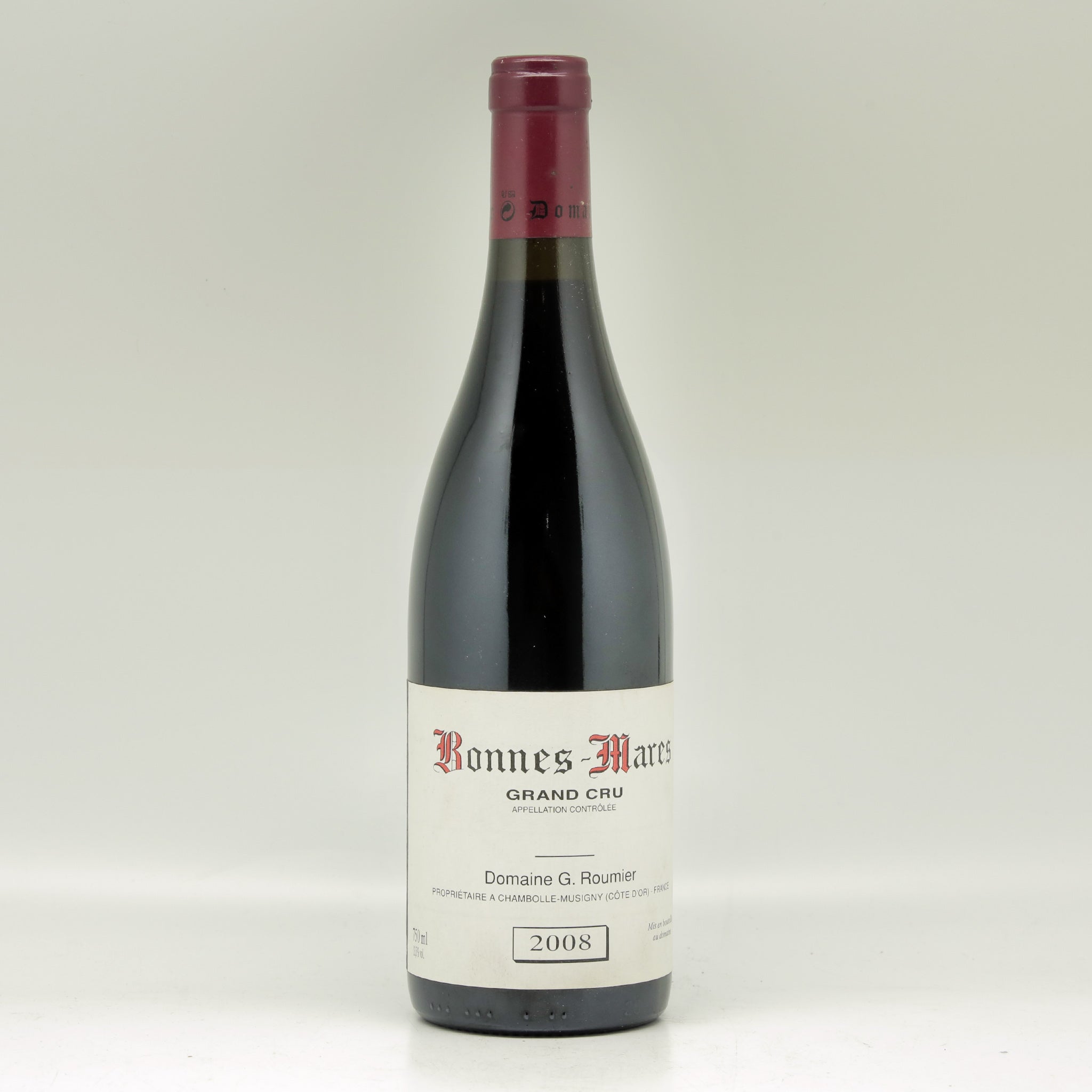 Domaine Georges Roumier Bonnes Mares Grand Cru 2008 Red wine Bottle
