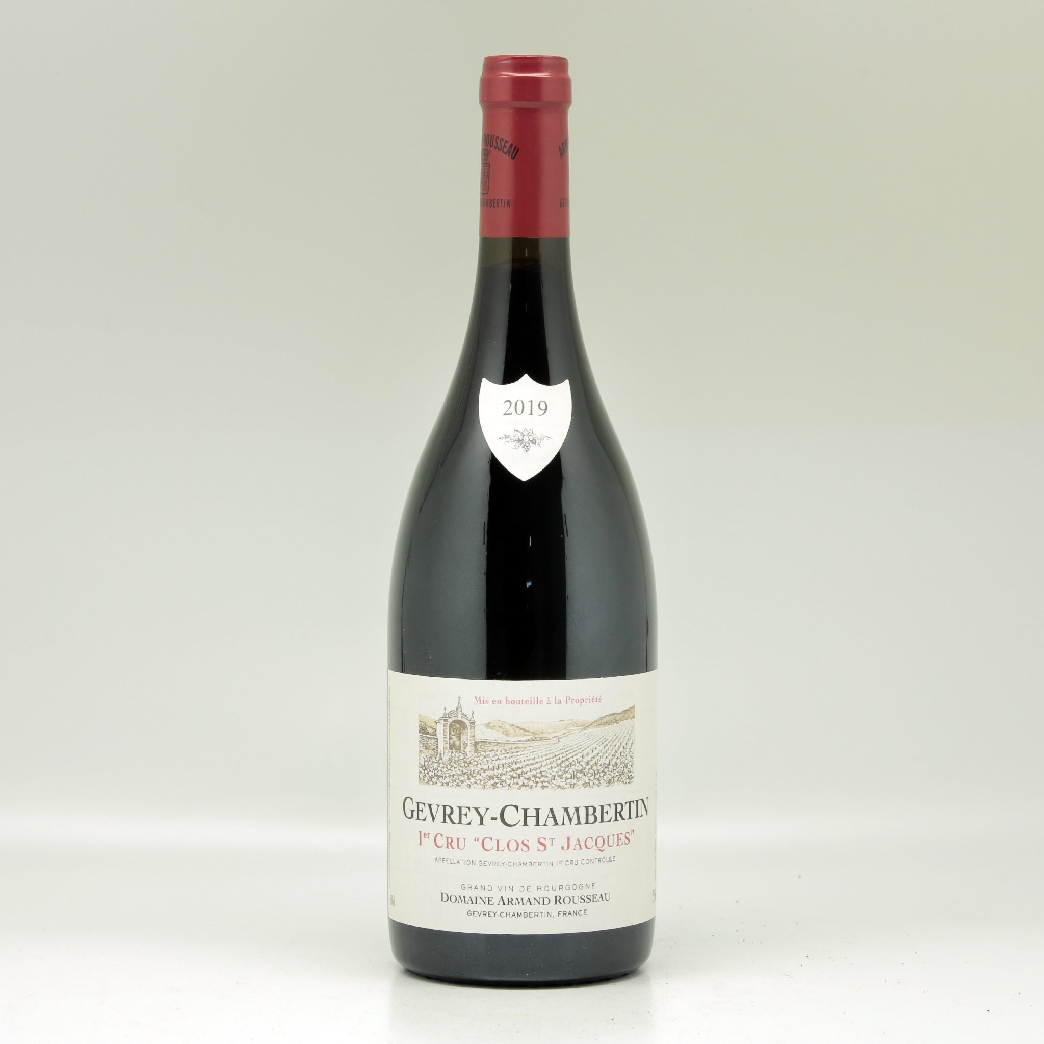 Domaine Rousseau Armand Clos Saint Jacques Gevrey-Chambertin 1er Cru 2019 Red wine Bottle