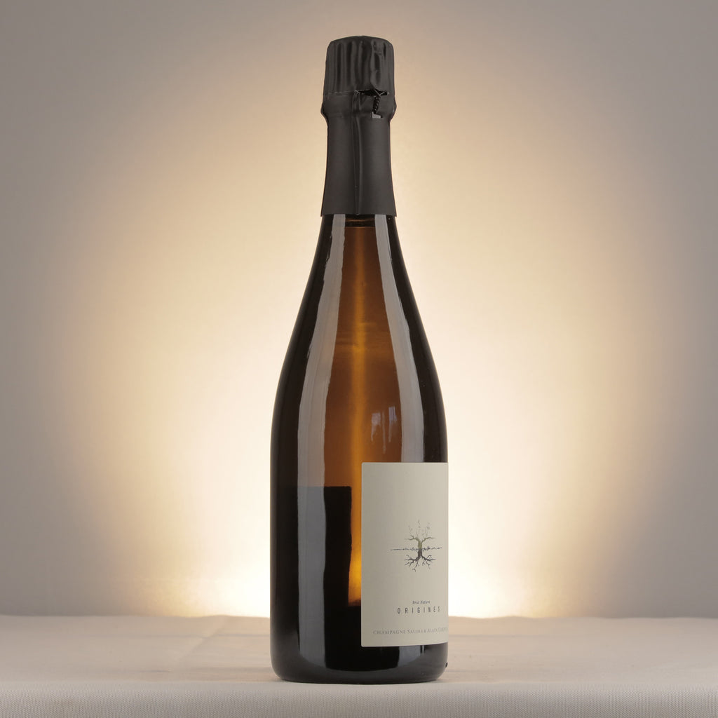 Salima & Alain Cordeuil Origines Brut Nature Champagne 2019 Bottle label