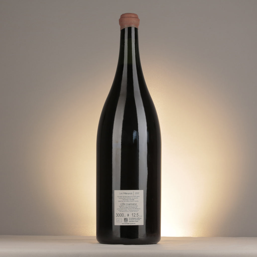 Domaine Sérol Côte Roannaise Millérands 2017 Jeroboam back