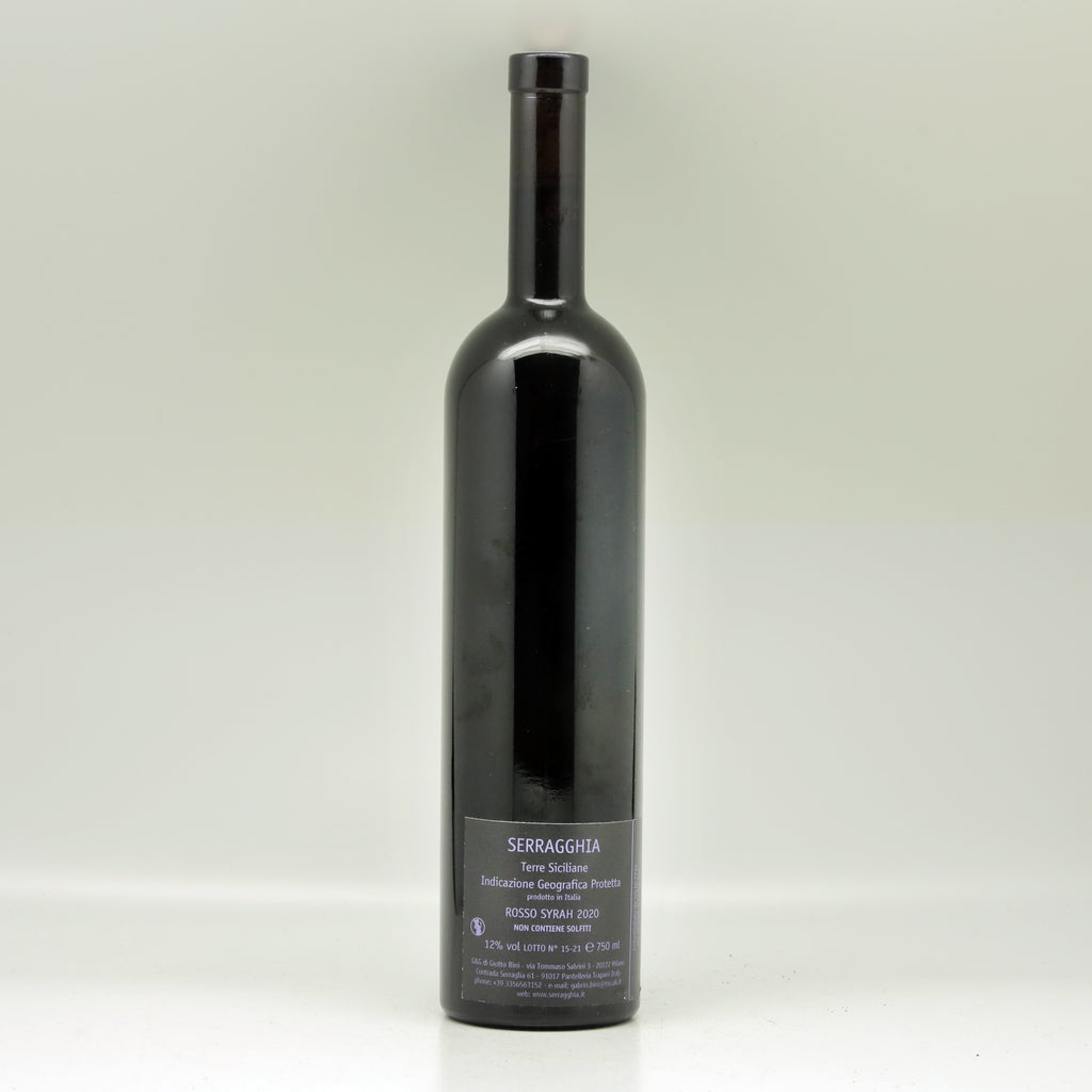 Serragghia Rosso Onda IGT Bini Giotto 2020 Red wine Bottle