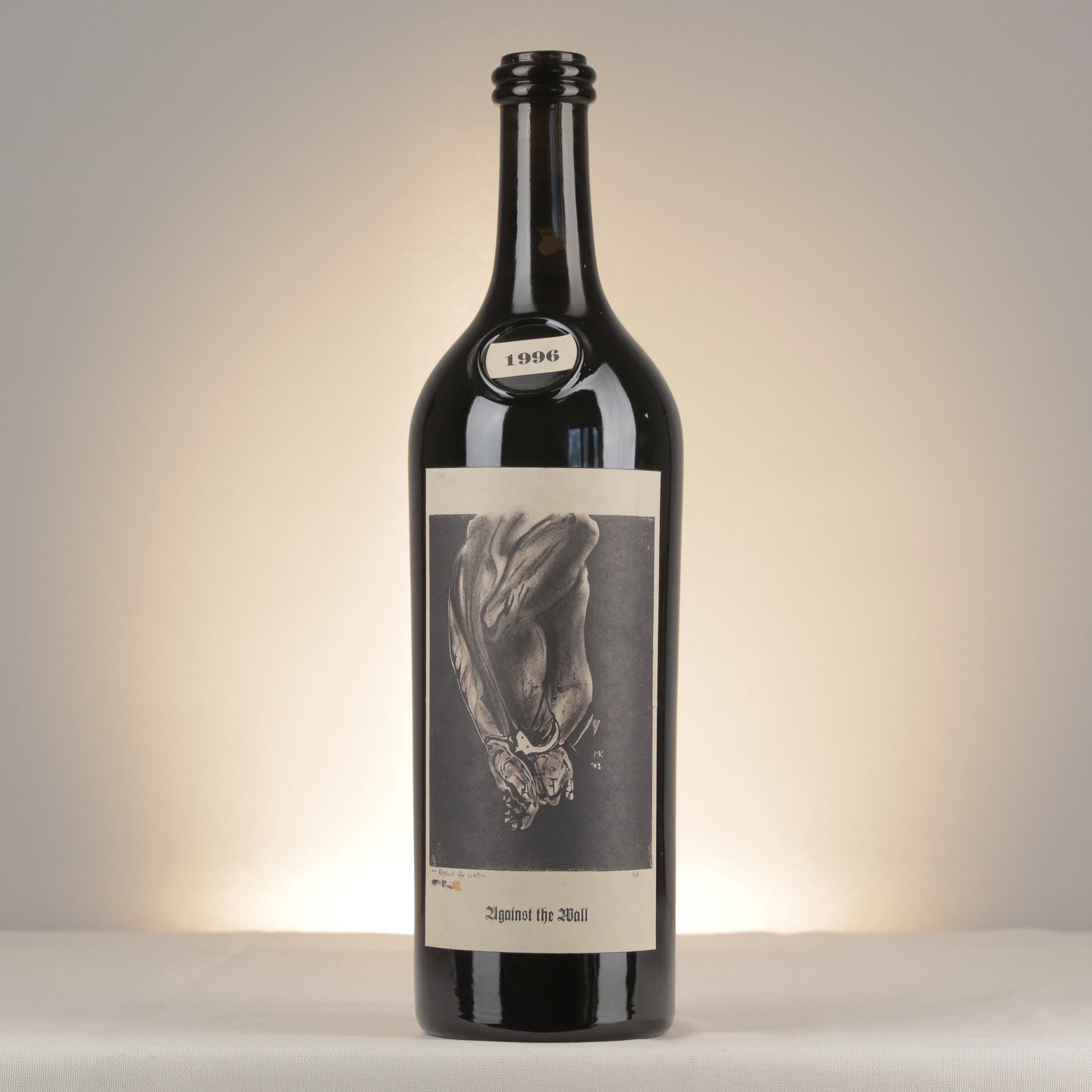 Sine Qua Non Against The Wall California 1996 Bottle front