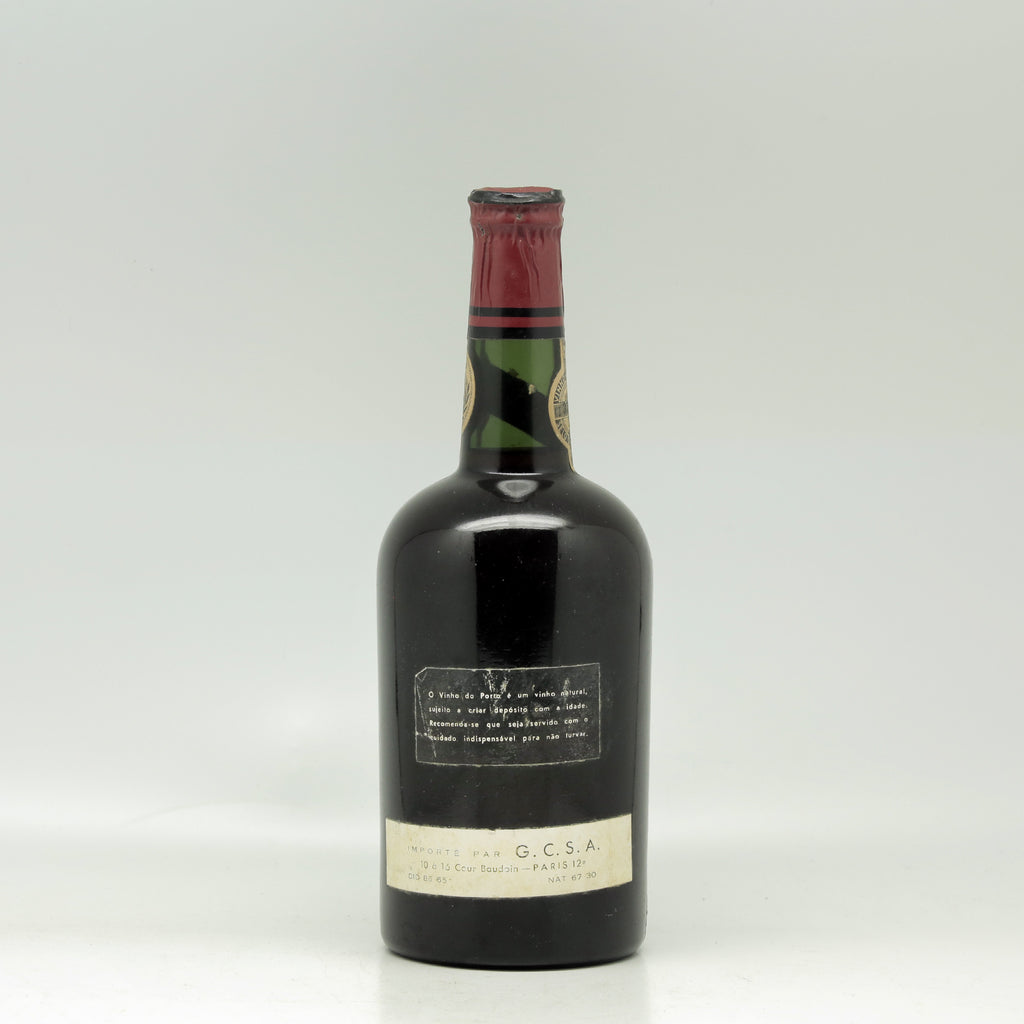 Sociedade dos Vinhos do Alto Corgo Colheita 1910 Fortified Wine Bottle