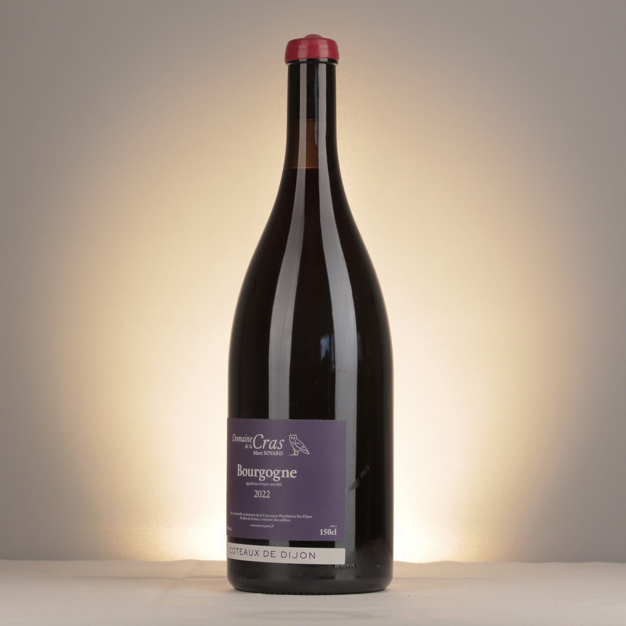 Domaine de la Cras Marc Soyard Bourgogne Coteaux de Dijon Cras Pinot Noir 2022 Magnum detail
