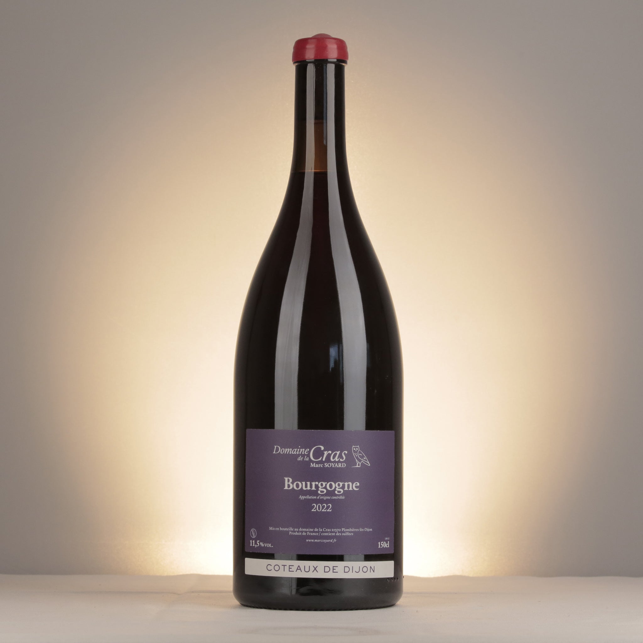 Domaine de la Cras Marc Soyard Bourgogne Coteaux de Dijon Cras Pinot Noir 2022 Magnum front