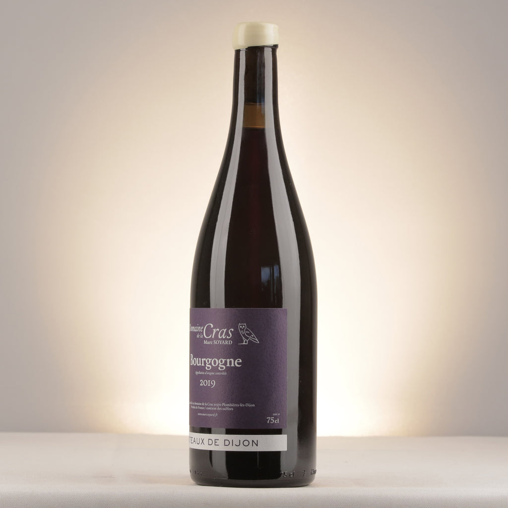 Domaine de la Cras Marc Soyard Bourgogne Coteaux de Dijon Cras Rouge 2019 Bottle detail