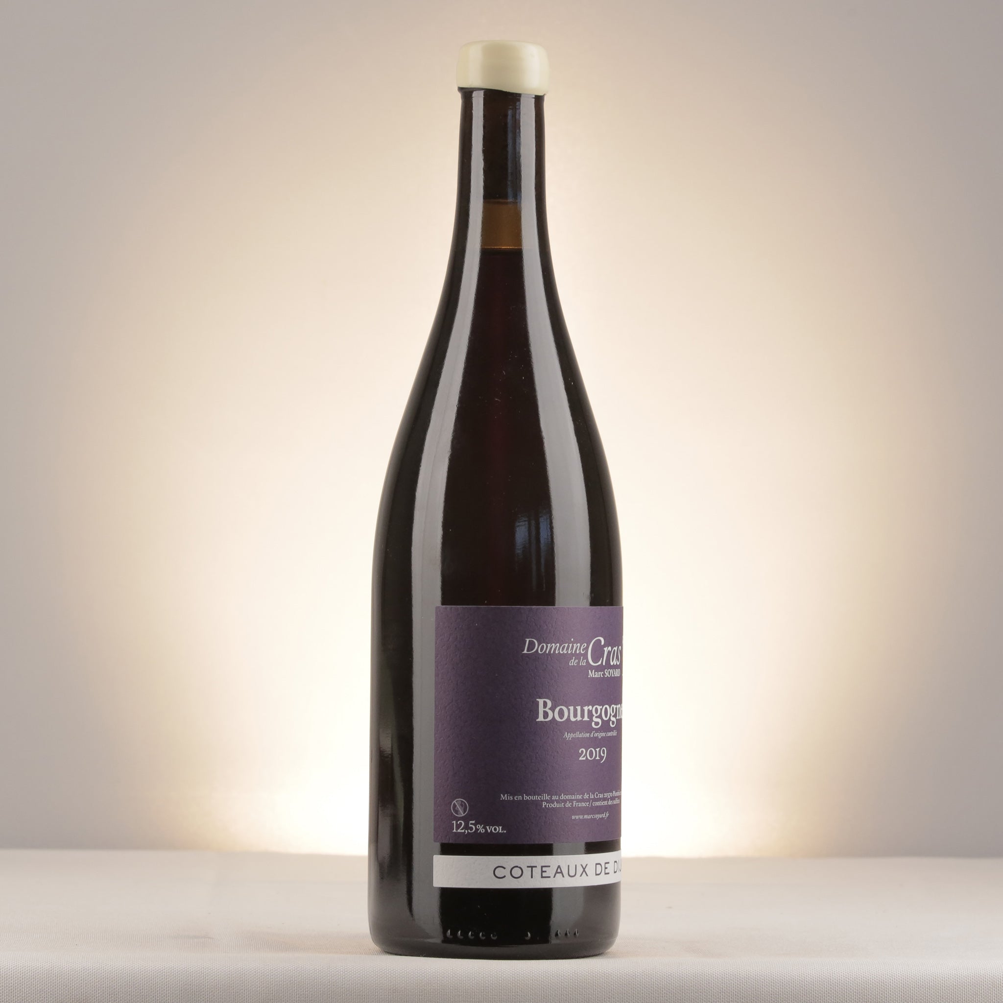 Domaine de la Cras Marc Soyard Bourgogne Coteaux de Dijon Cras Rouge 2019 Bottle label