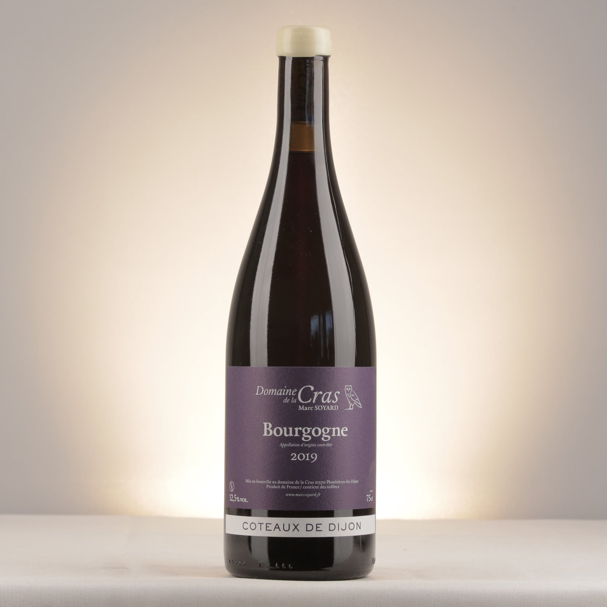 Domaine de la Cras Marc Soyard Bourgogne Coteaux de Dijon Cras Rouge 2019 Bottle front