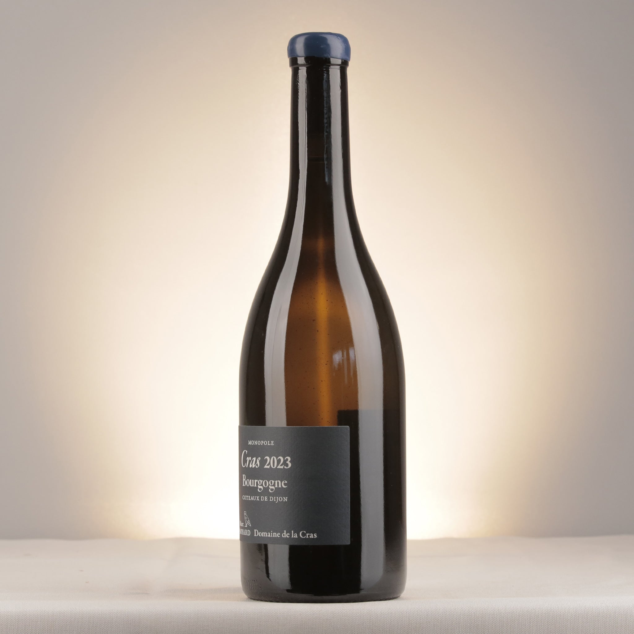 Domaine de la Cras Marc Soyard Bourgogne Coteaux de Dijon Cras Blanc 2023 Bottle detail