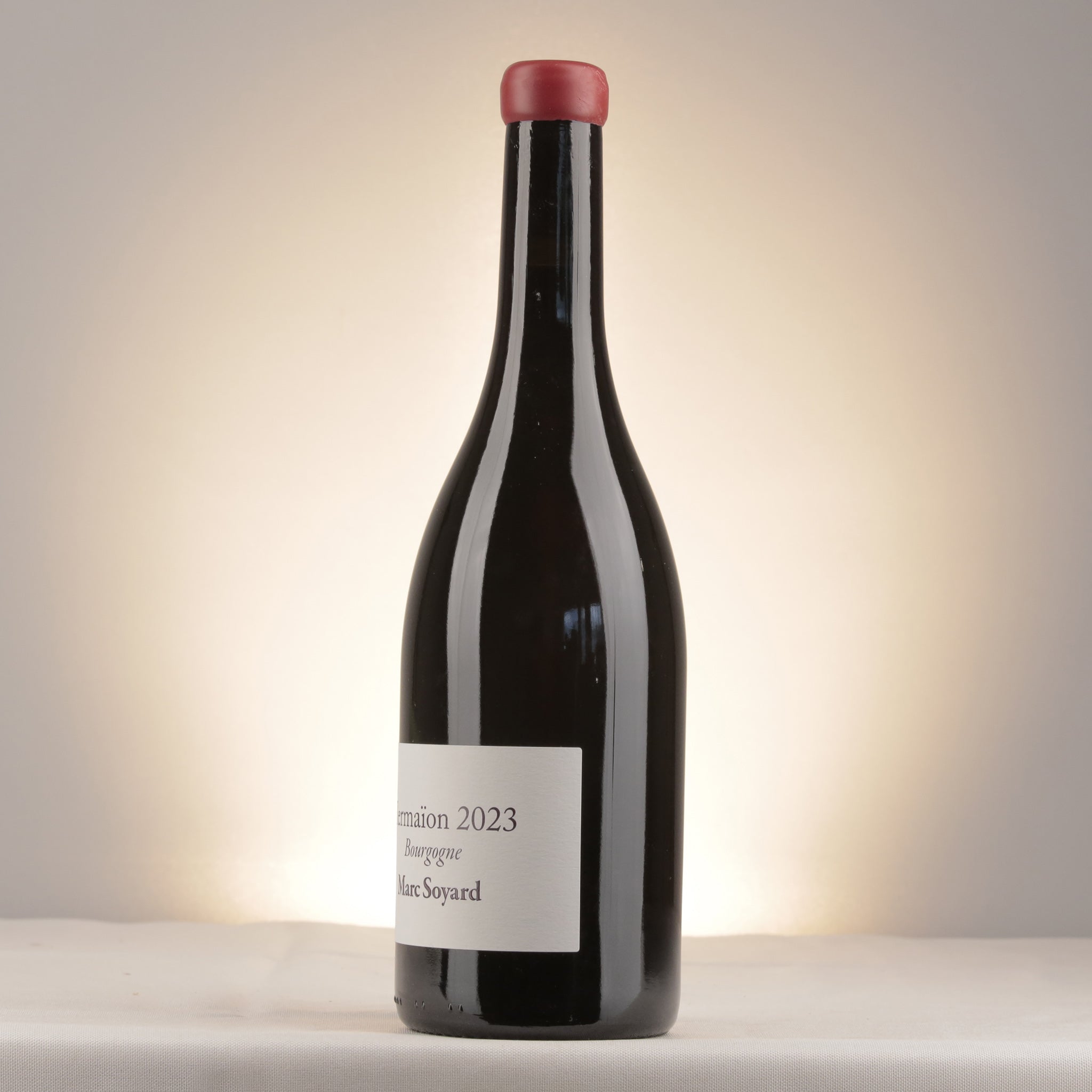 Domaine de la Cras Marc Soyard Bourgogne Hermaïon 2023 Bottle detail