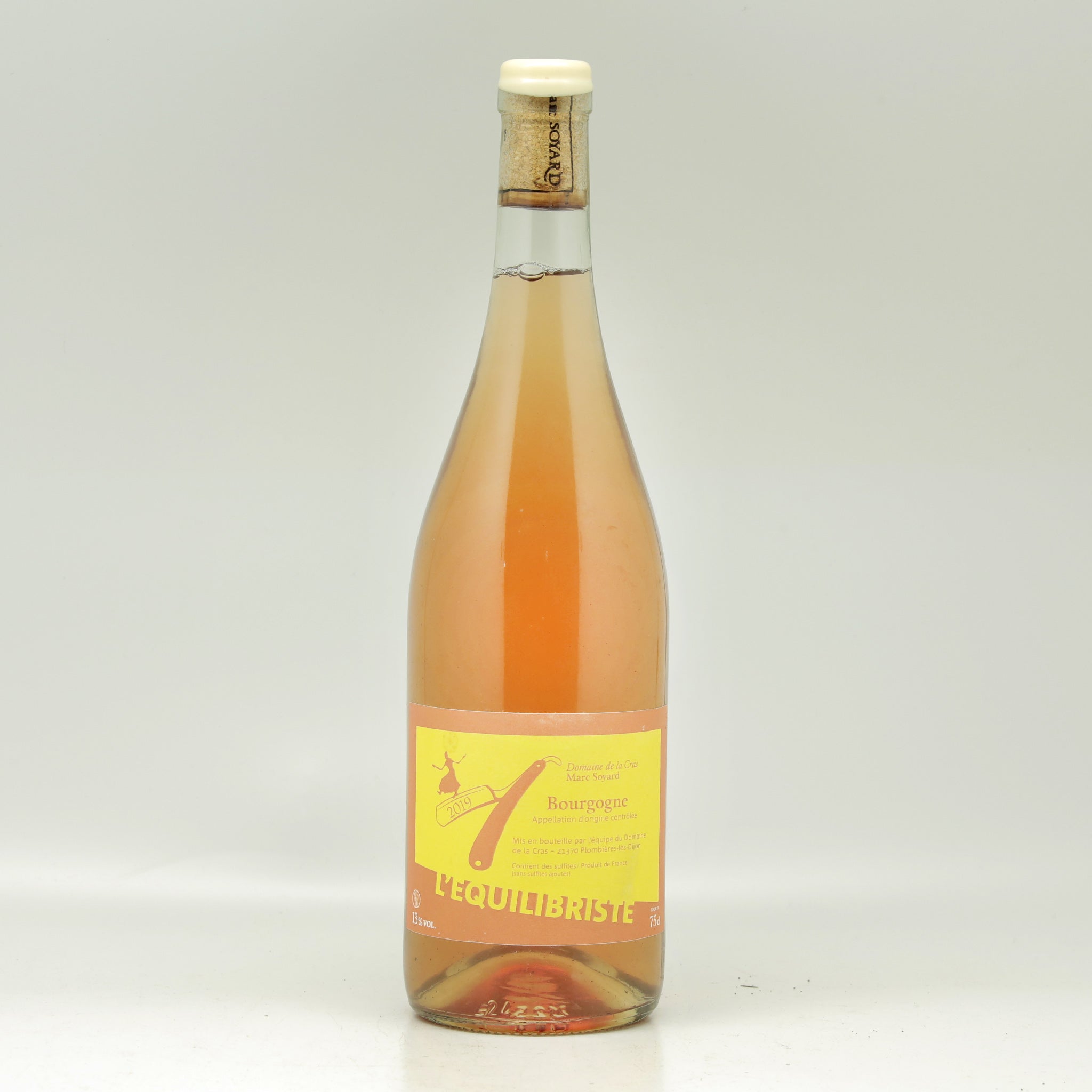 Domaine de la Cras Marc Soyard Bourgogne "l'Equilibriste" 2019 Rosé wine Bottle