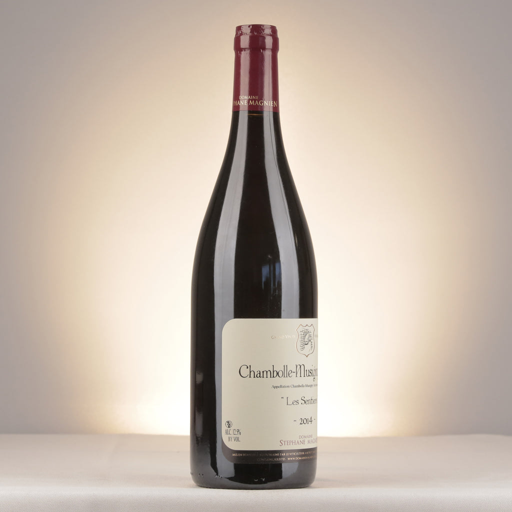 Stéphane Magnien Chambolle-Musigny 1er Cru "Les Sentiers" 2014 Bottle label