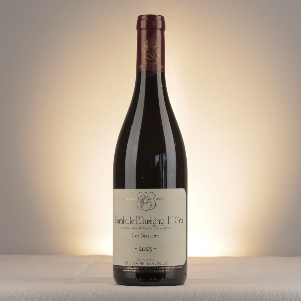 Stéphane Magnien Chambolle-Musigny 1er Cru "Les Sentiers" 2023 Bottle front