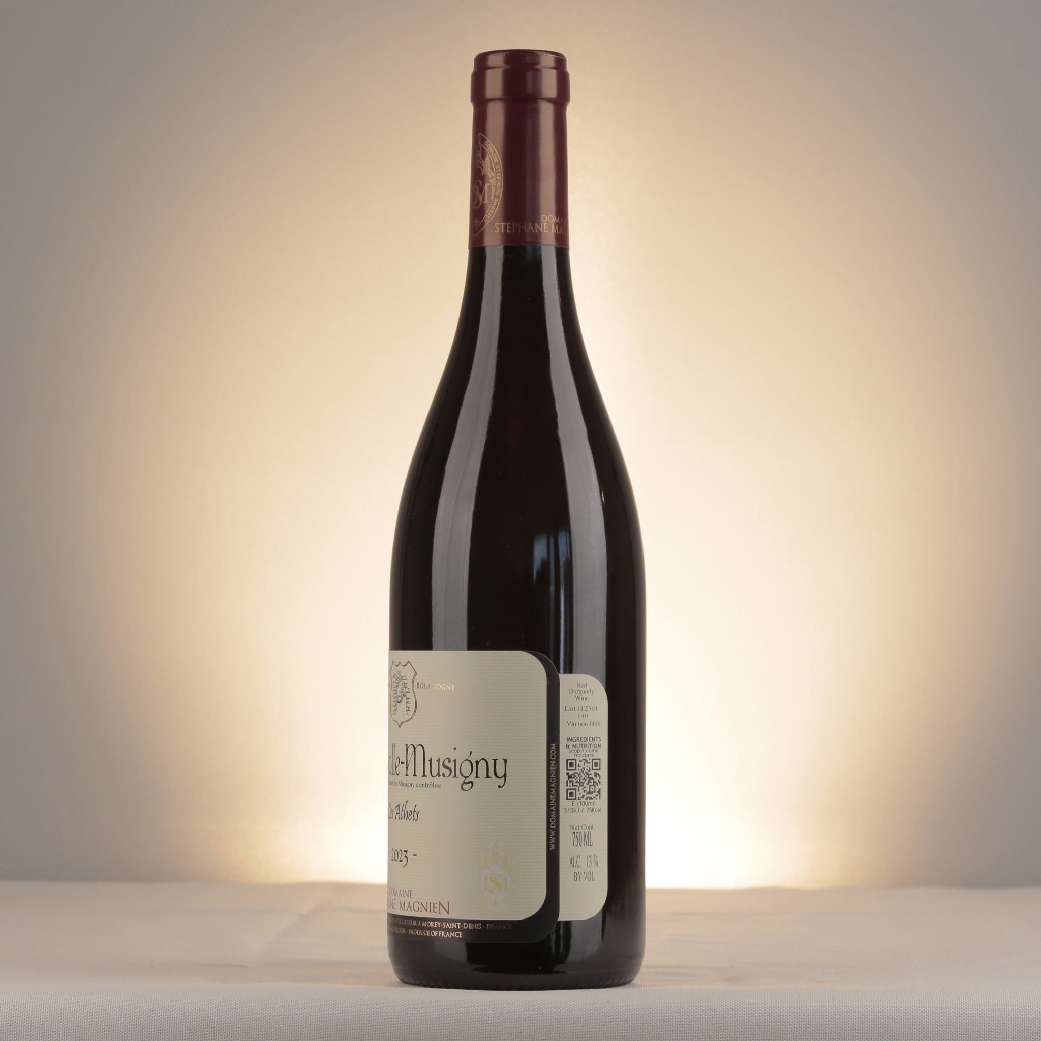 Stéphane Magnien Chambolle-Musigny Les Athets 2023 Bottle label
