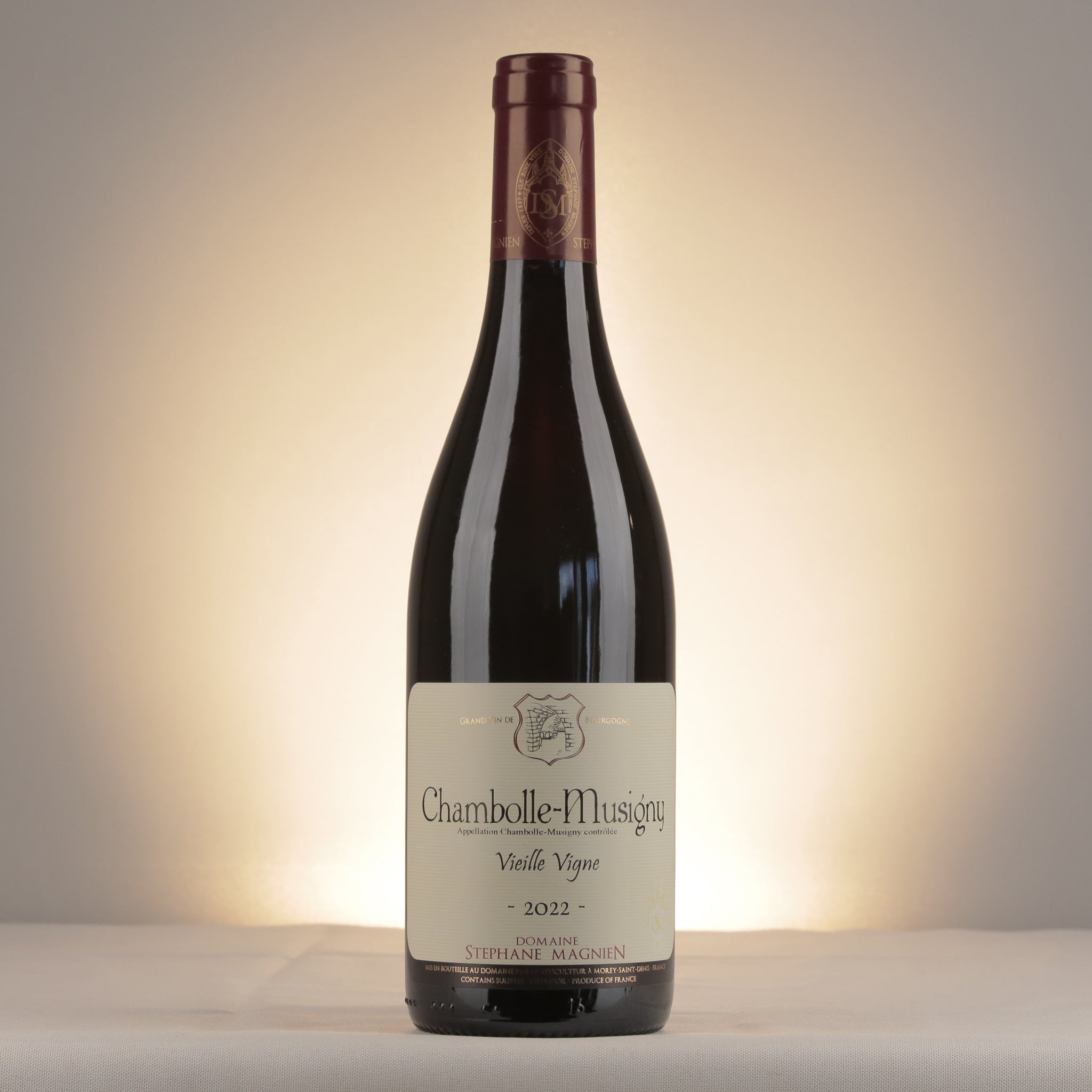 Stéphane Magnien Chambolle-Musigny Vieilles Vignes 2022 Bottle front