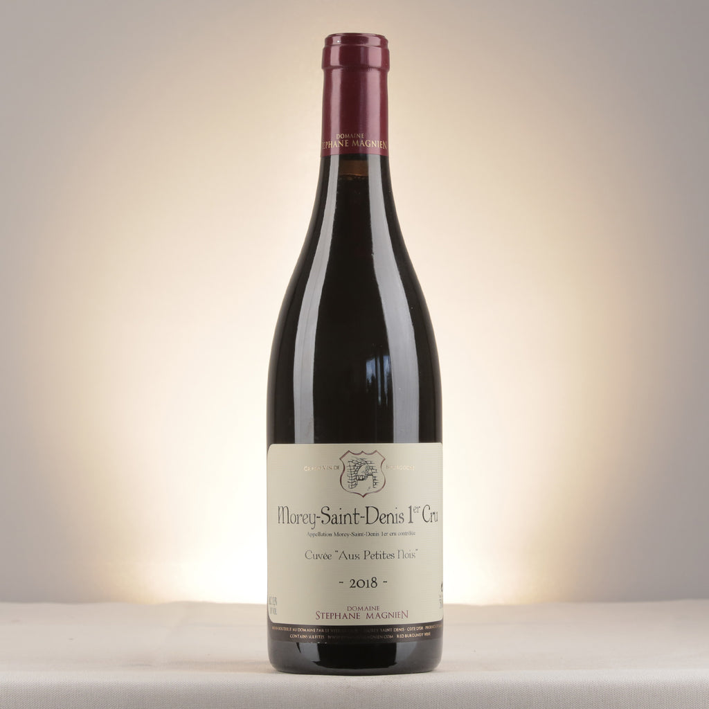 Stéphane Magnien Morey-Saint-Denis 1er Cru Cuvée Aux Petites Noix 2018 Bottle front