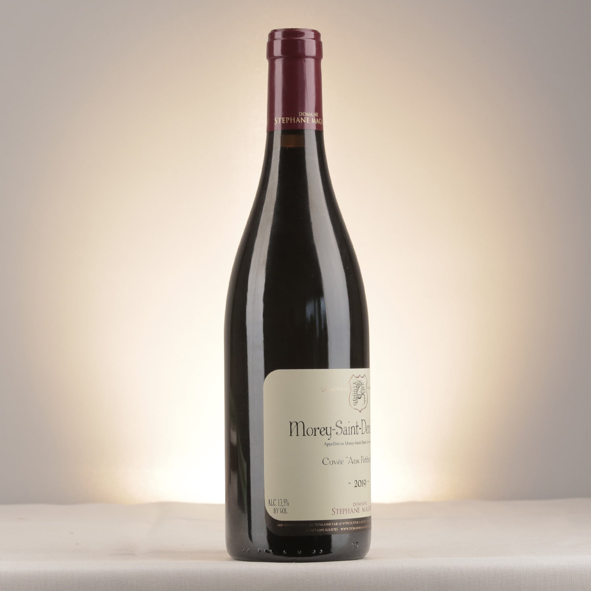 Stéphane Magnien Morey-Saint-Denis 1er Cru Cuvée Aux Petites Noix 2019 Bottle label