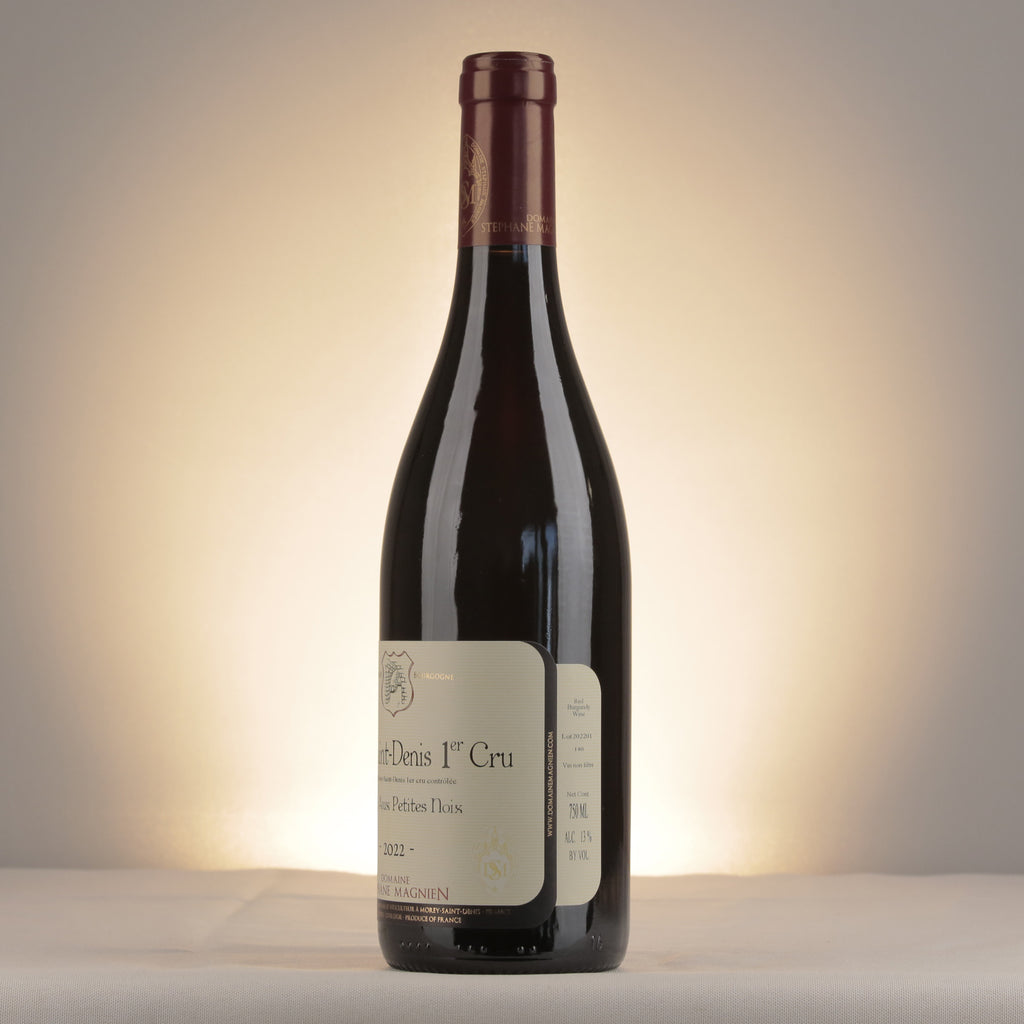 Stéphane Magnien Morey-Saint-Denis 1er Cru Cuvée Aux Petites Noix 2022 Bottle label