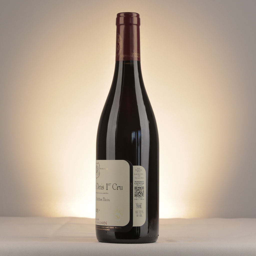 Stéphane Magnien Morey-Saint-Denis 1er Cru Cuvée Aux Petites Noix 2023 Bottle label