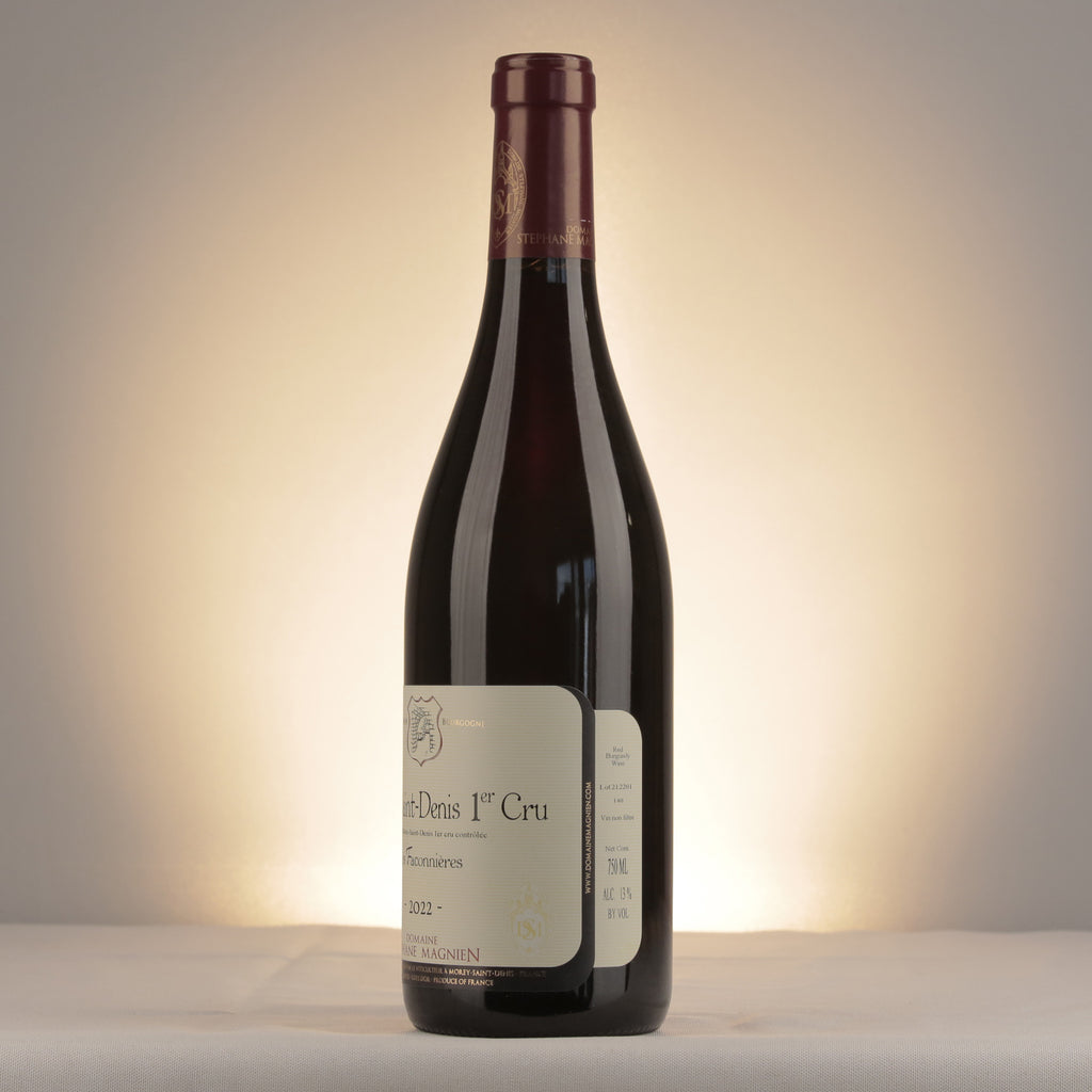 Stéphane Magnien Morey-Saint-Denis 1er Cru Les Faconnières 2022 Bottle label