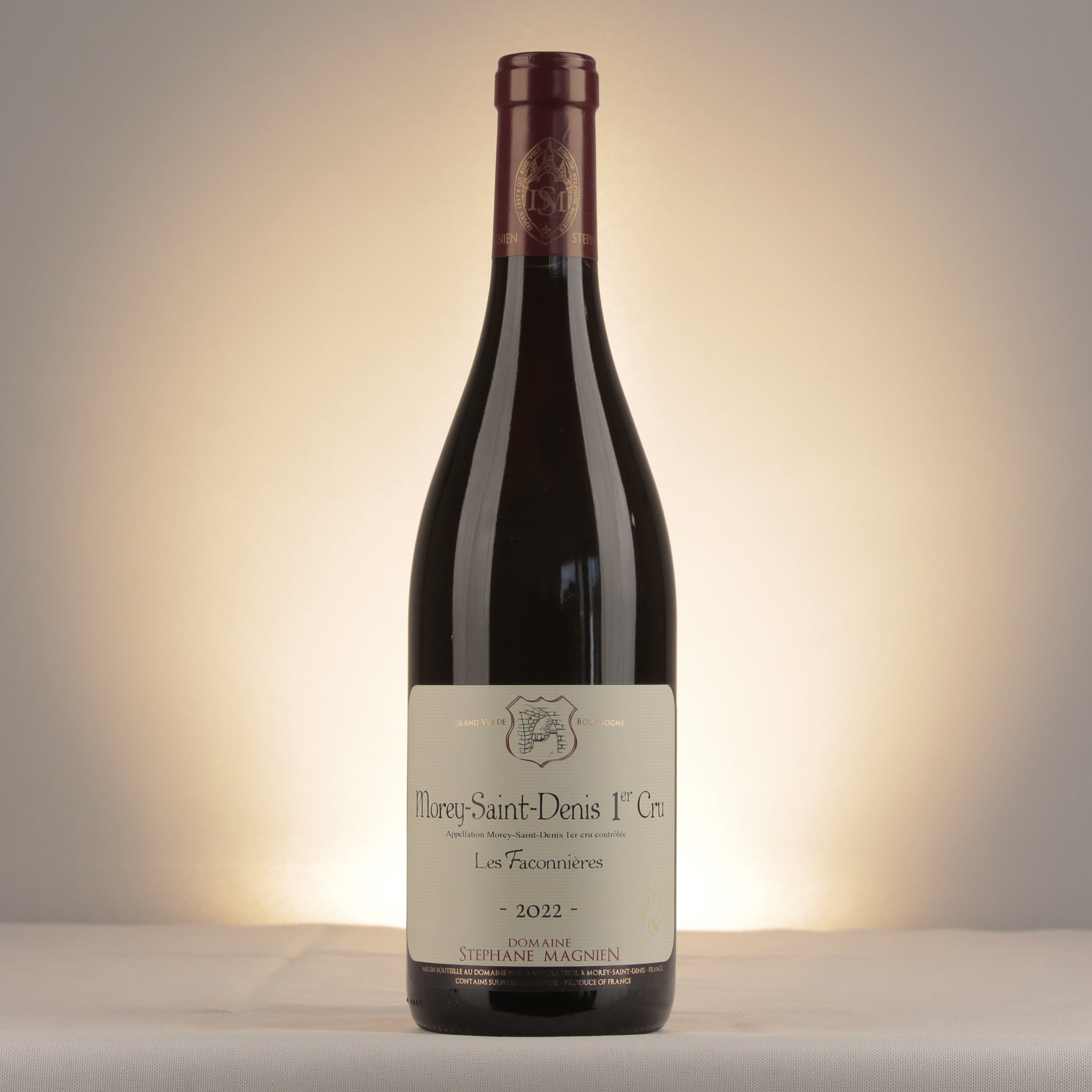 Stéphane Magnien Morey-Saint-Denis 1er Cru Les Faconnières 2022 Bottle front