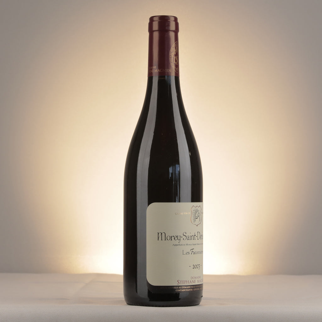 Stéphane Magnien Morey-Saint-Denis 1er Cru Les Faconnières 2023 Bottle detail