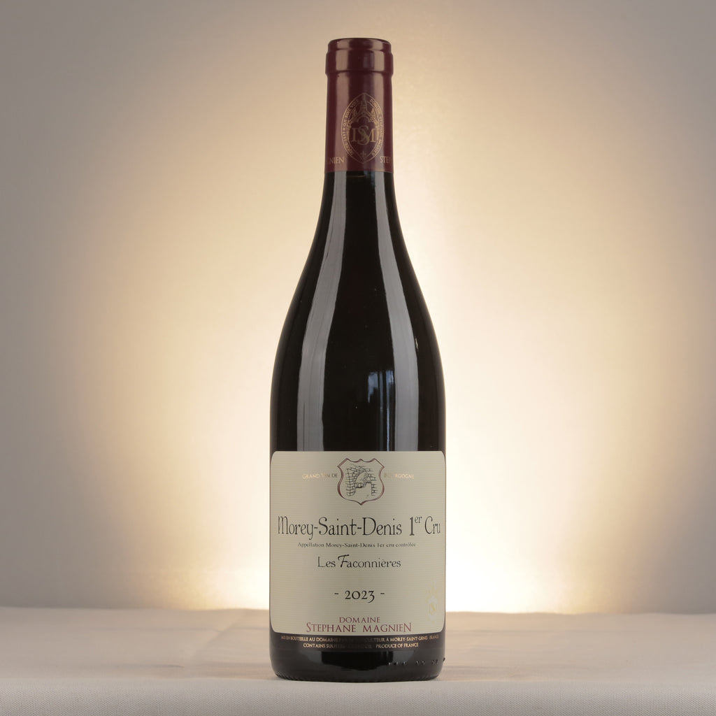 Stéphane Magnien Morey-Saint-Denis 1er Cru Les Faconnières 2023 Bottle front